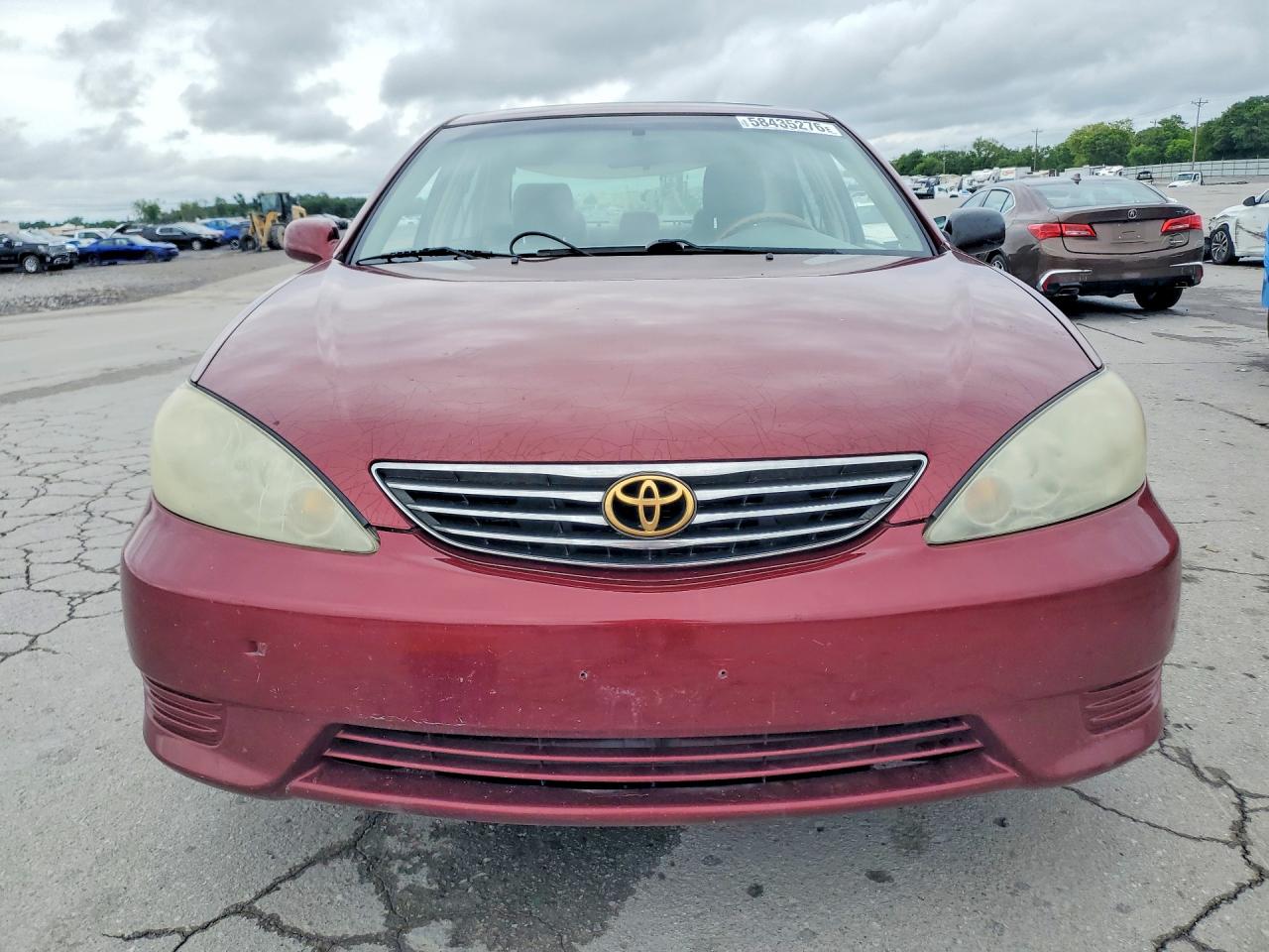 2006 Toyota Camry Le Maroon vin: 4T1BE32K56U128273
