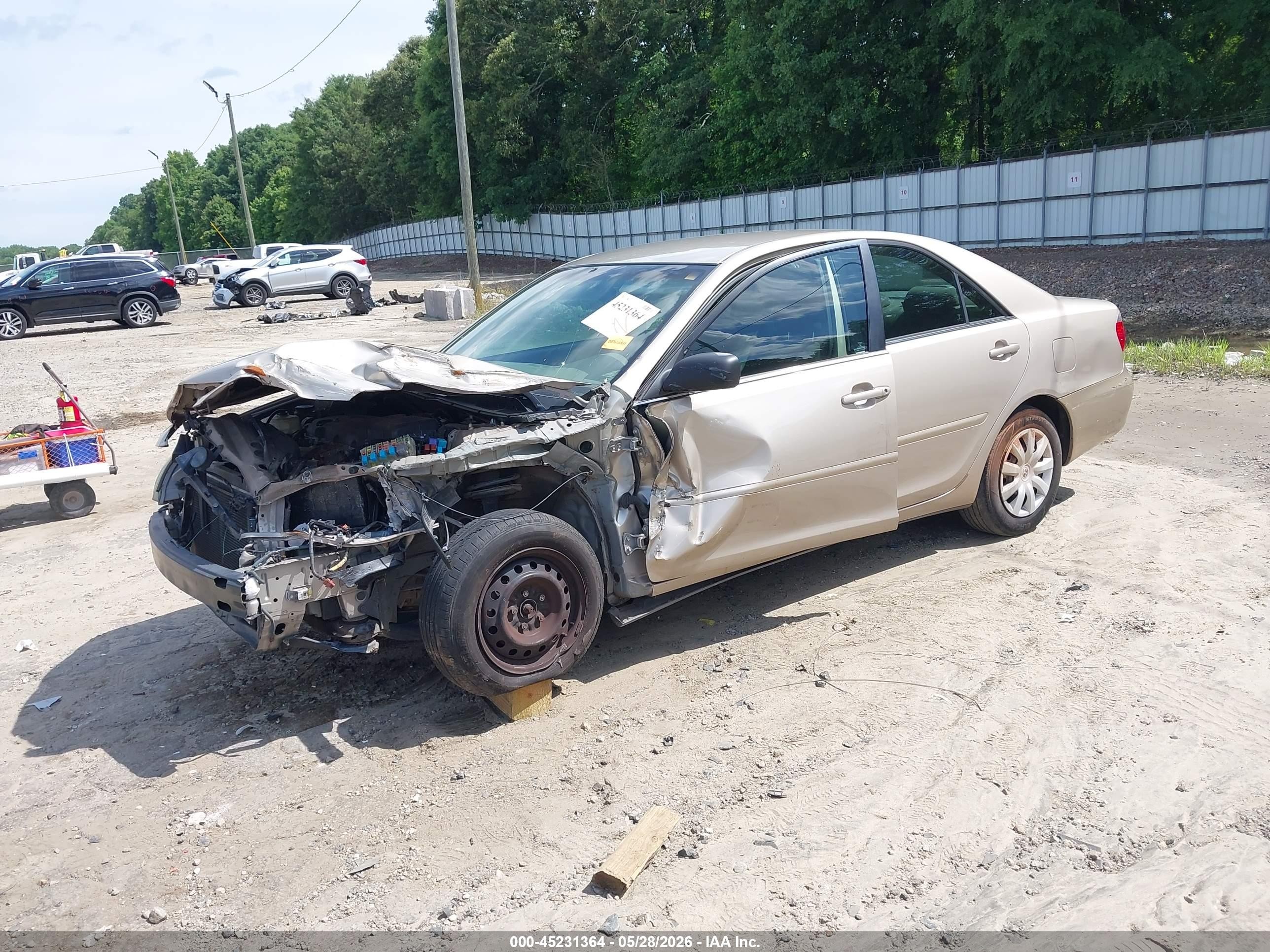 2006 Toyota Camry Std Beige vin: 4T1BE32K56U646853
