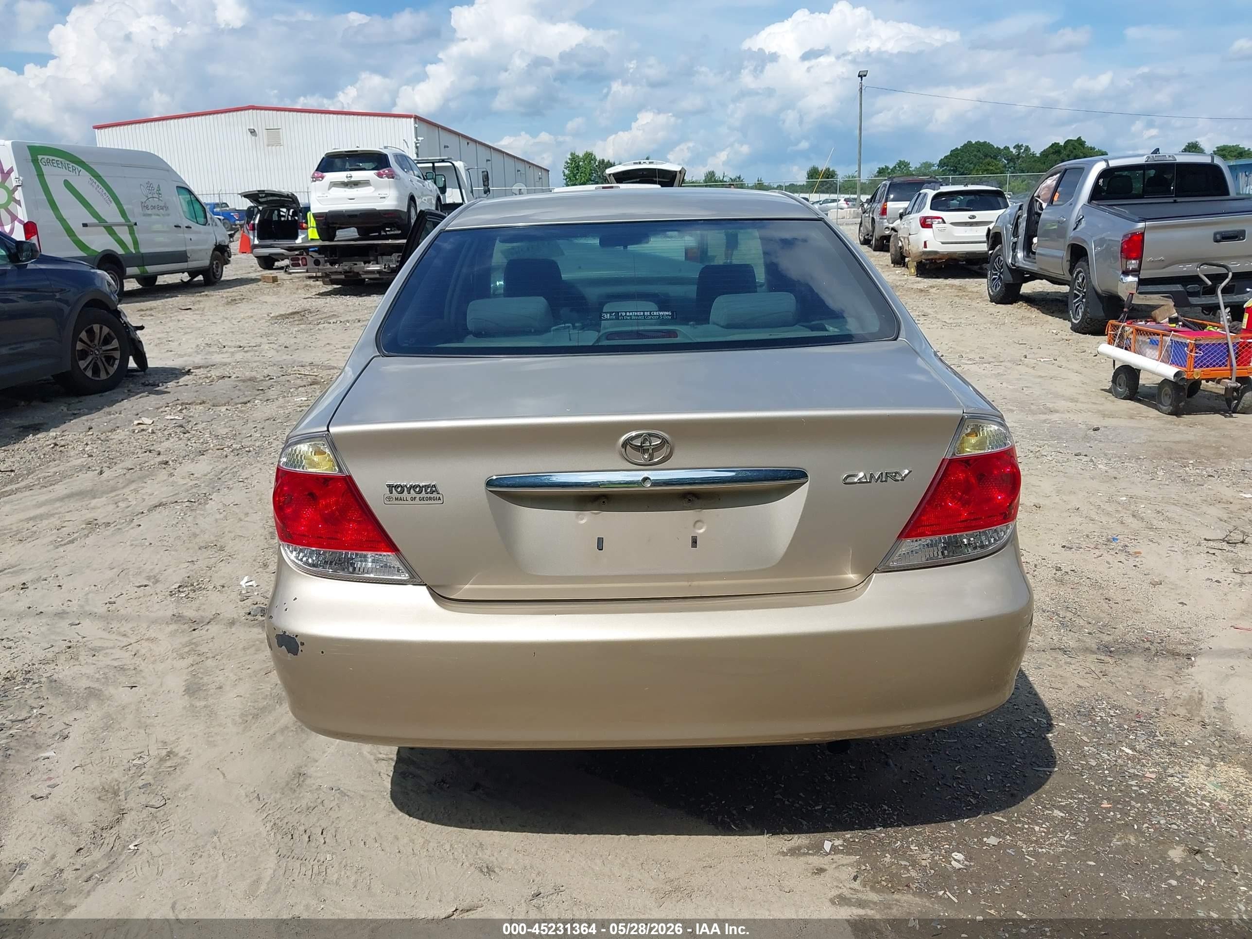 2006 Toyota Camry Std Beige vin: 4T1BE32K56U646853