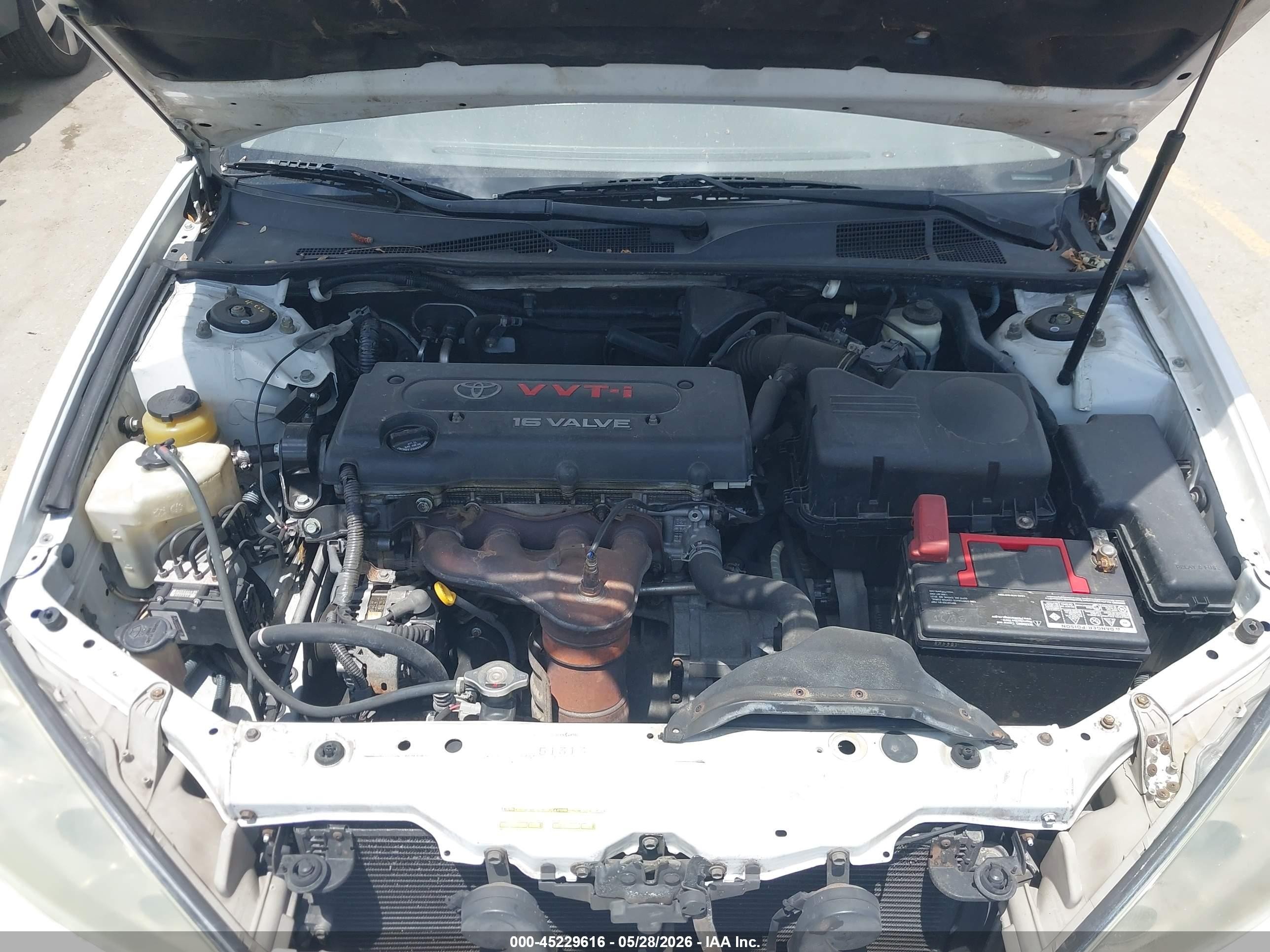 2006 Toyota Camry Le White vin: 4T1BE32K56U659845