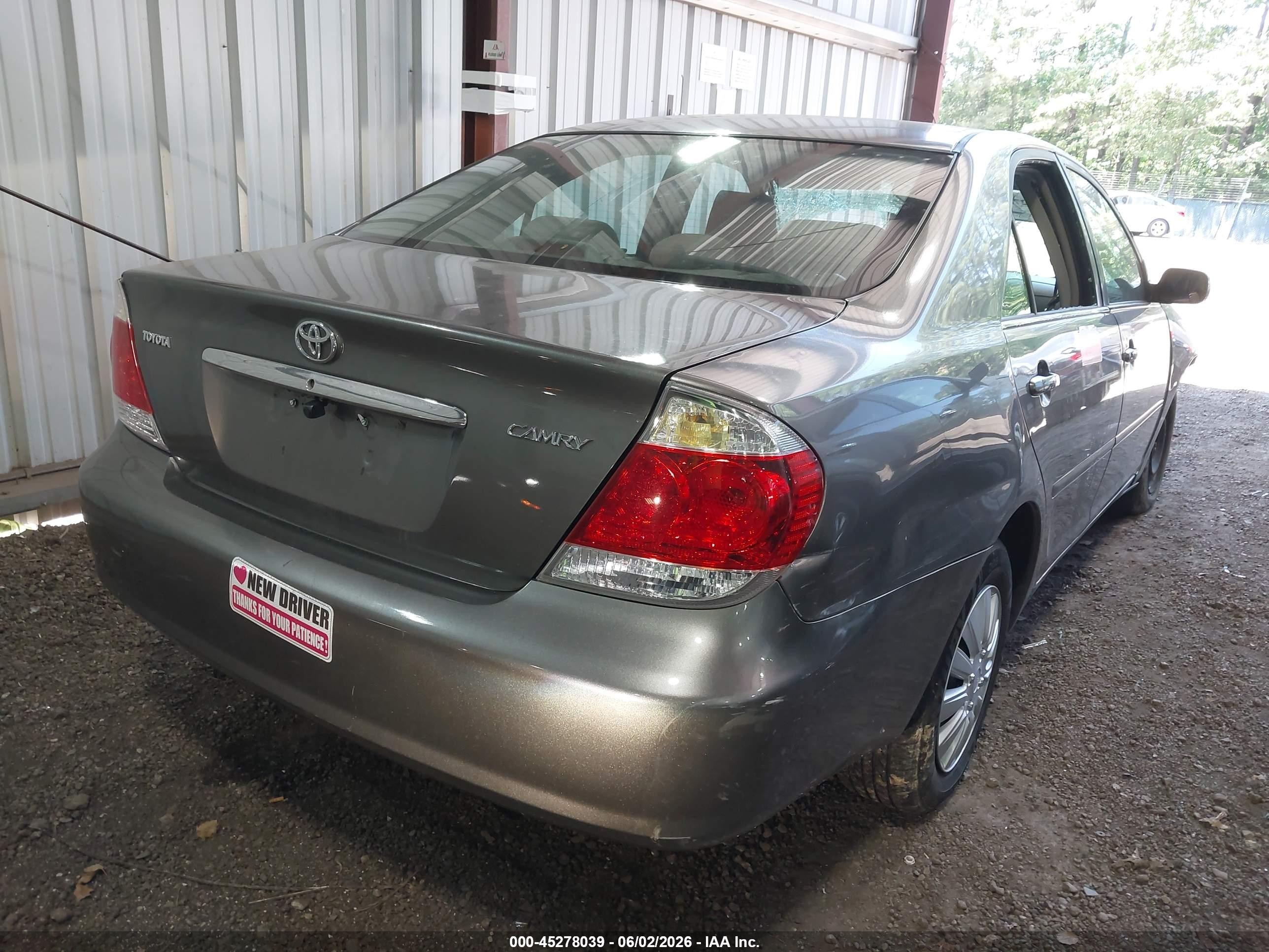 2006 Toyota Camry Std Gray vin: 4T1BE32K56U670201