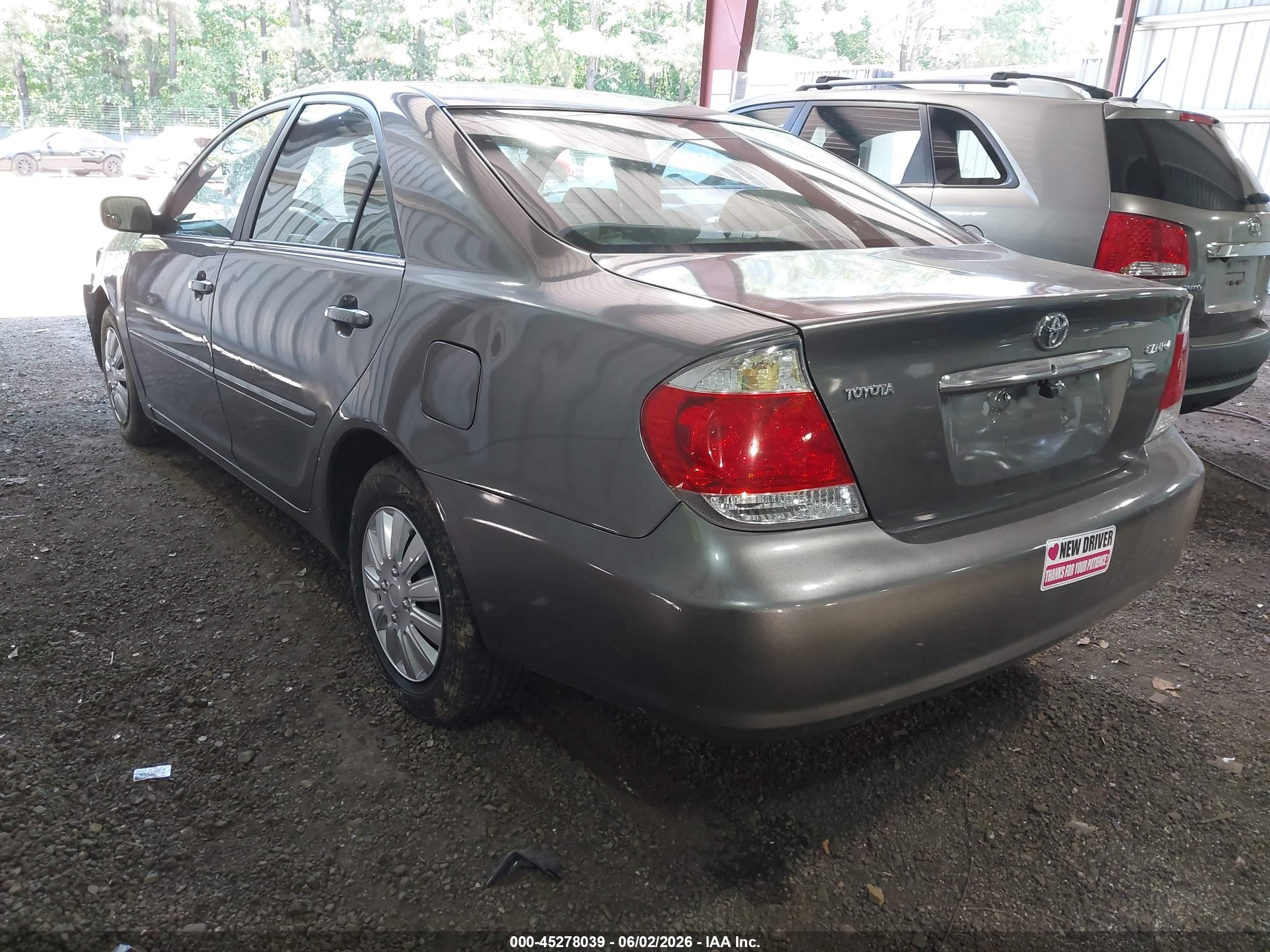 2006 Toyota Camry Std Gray vin: 4T1BE32K56U670201