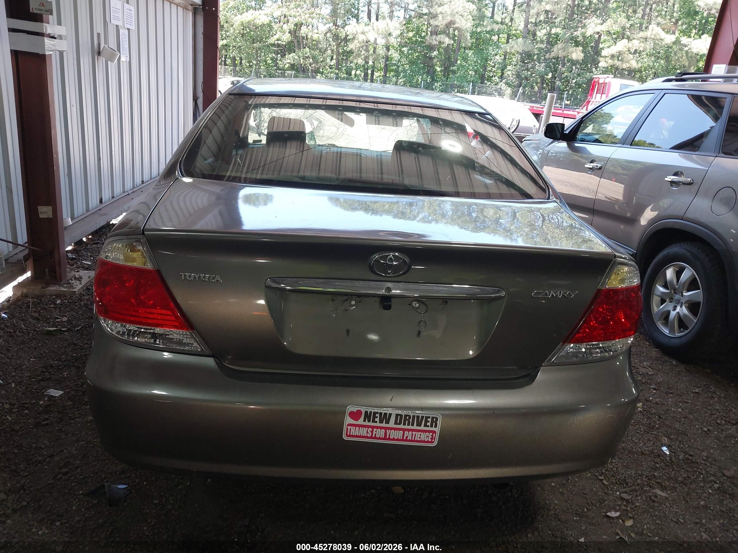 2006 Toyota Camry Std Gray vin: 4T1BE32K56U670201