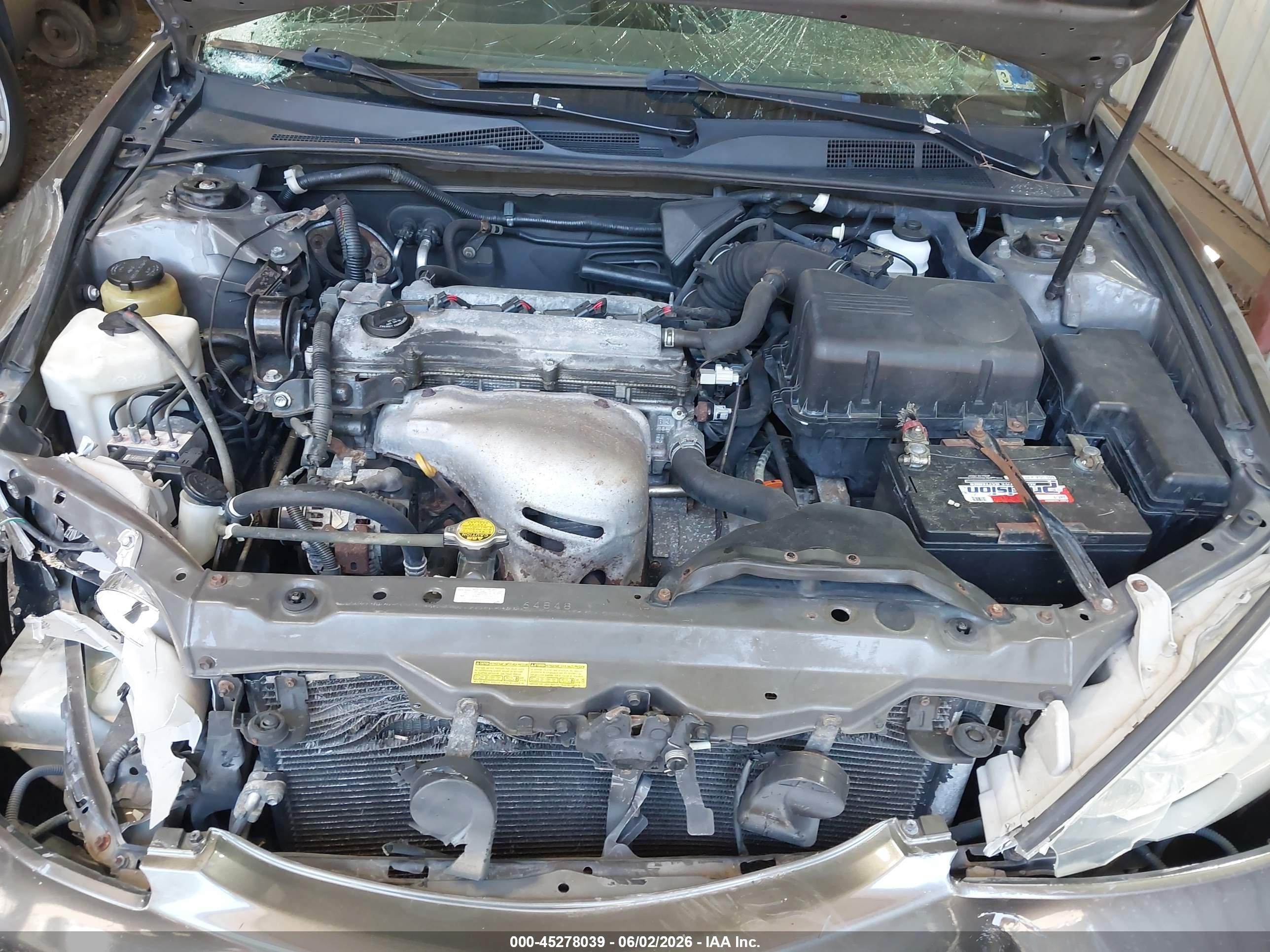 2006 Toyota Camry Std Gray vin: 4T1BE32K56U670201