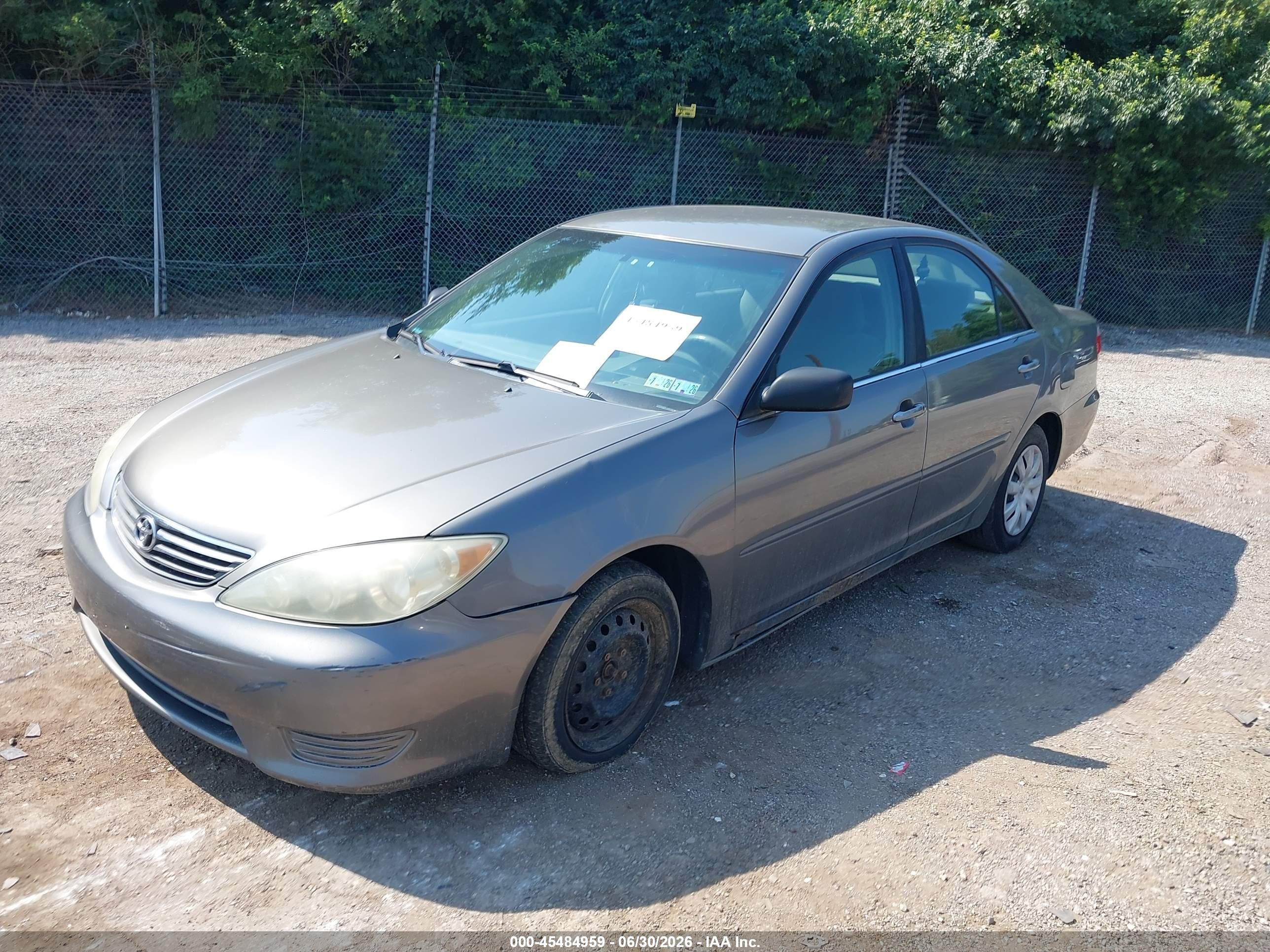 2006 Toyota Camry Std Gray vin: 4T1BE32K56U678752