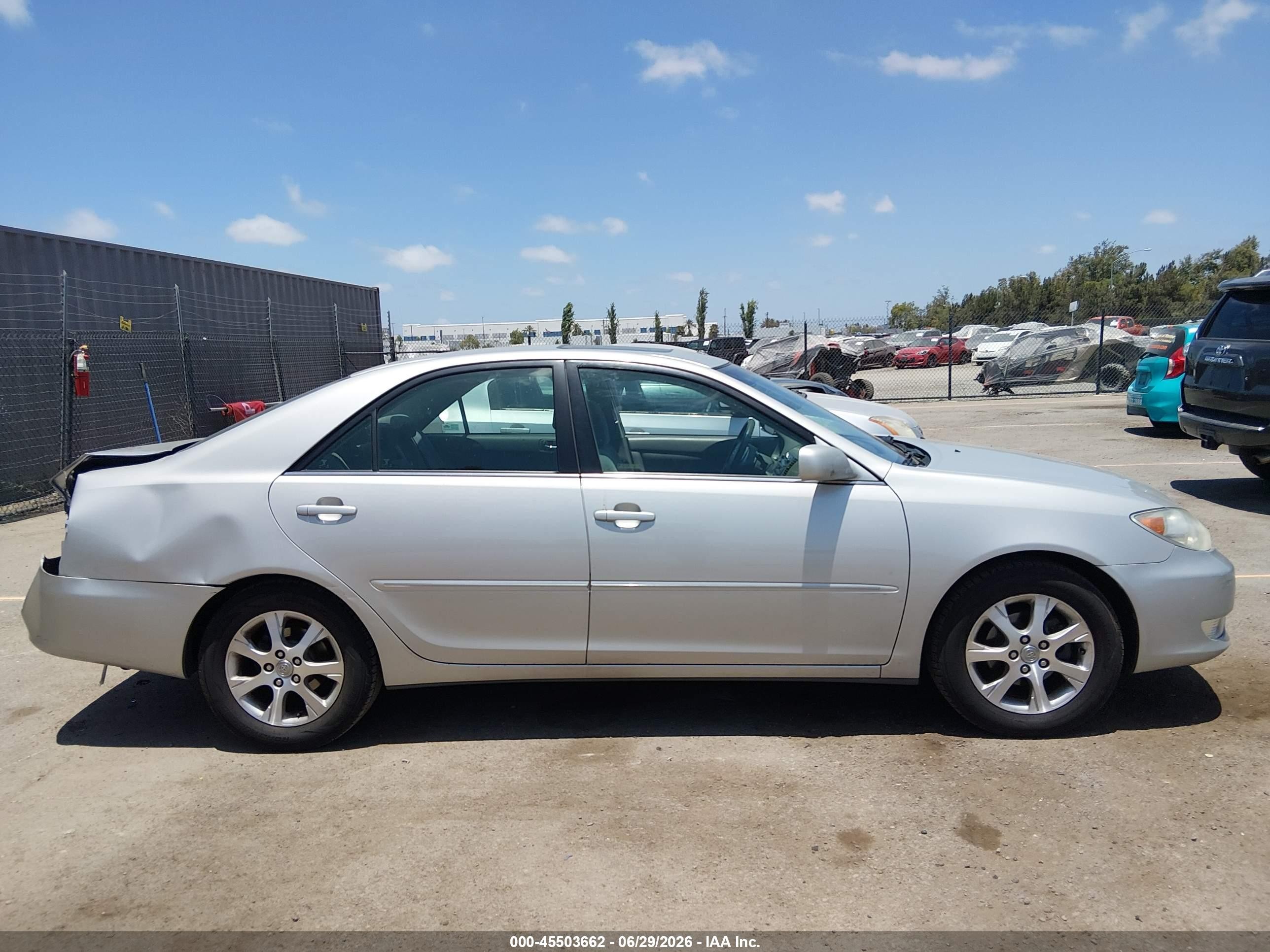 2006 Toyota Camry Xle Silver vin: 4T1BE32K56U680677