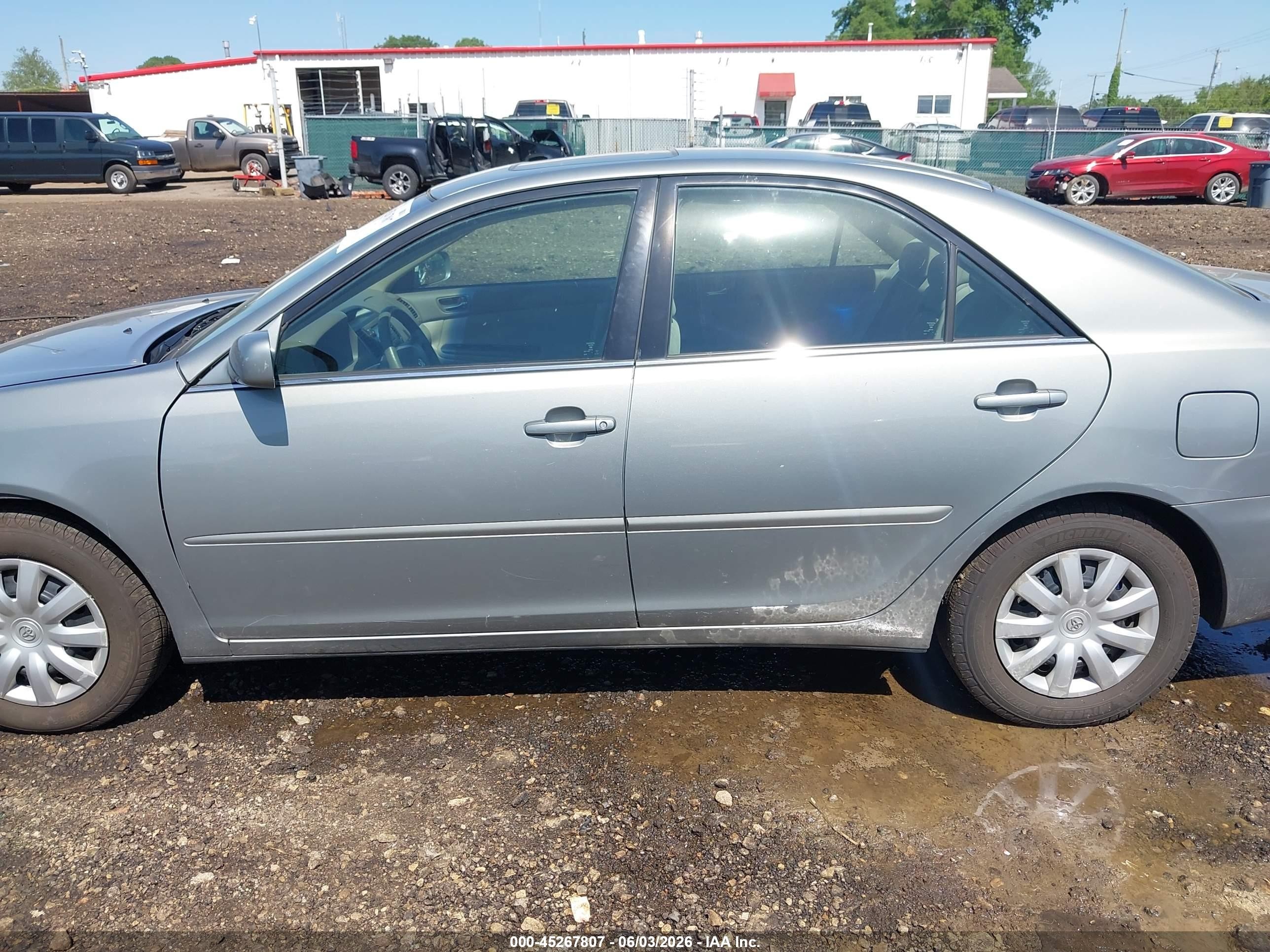 2006 Toyota Camry Le Silver vin: 4T1BE32K56U685216