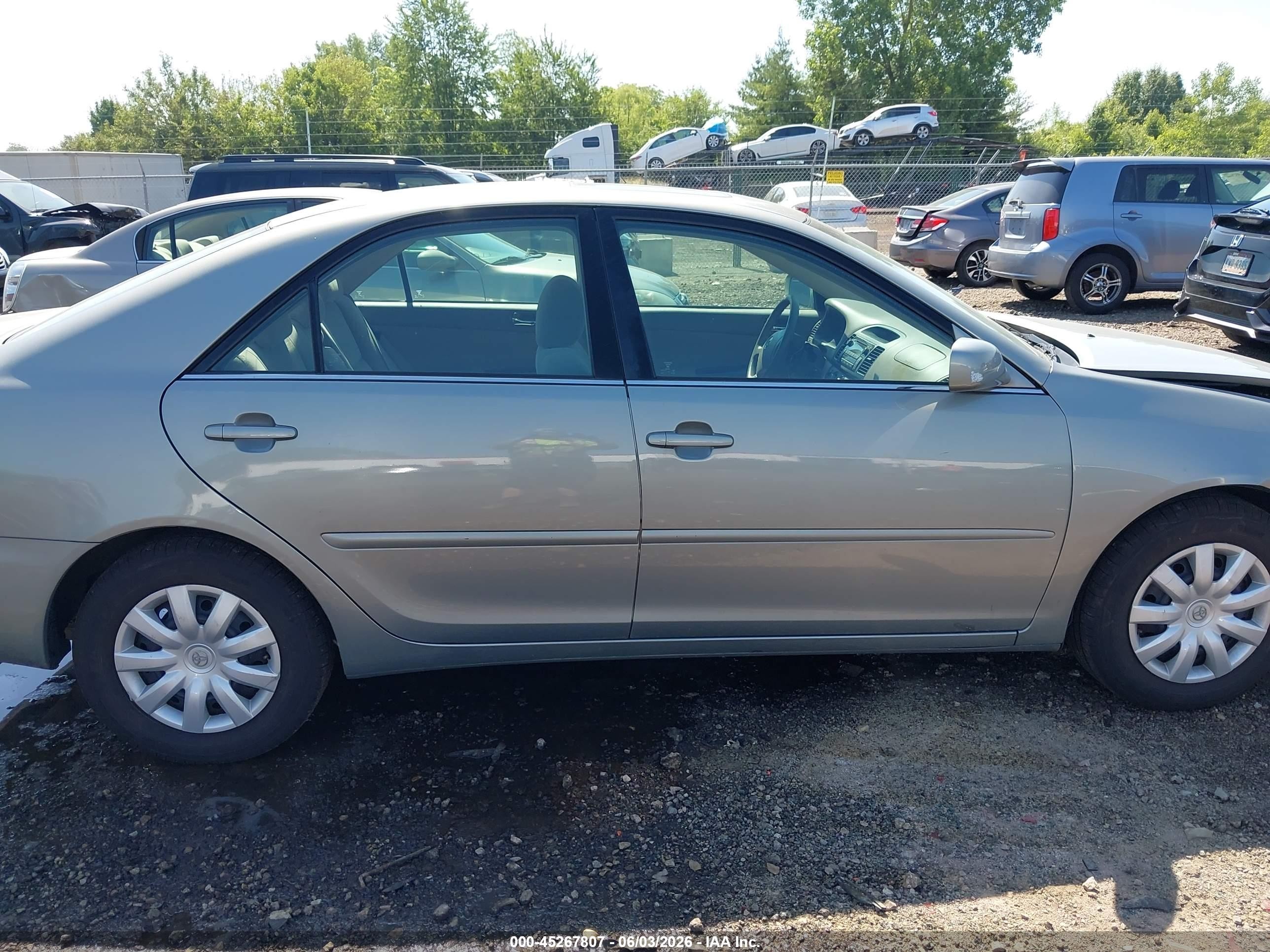 2006 Toyota Camry Le Silver vin: 4T1BE32K56U685216