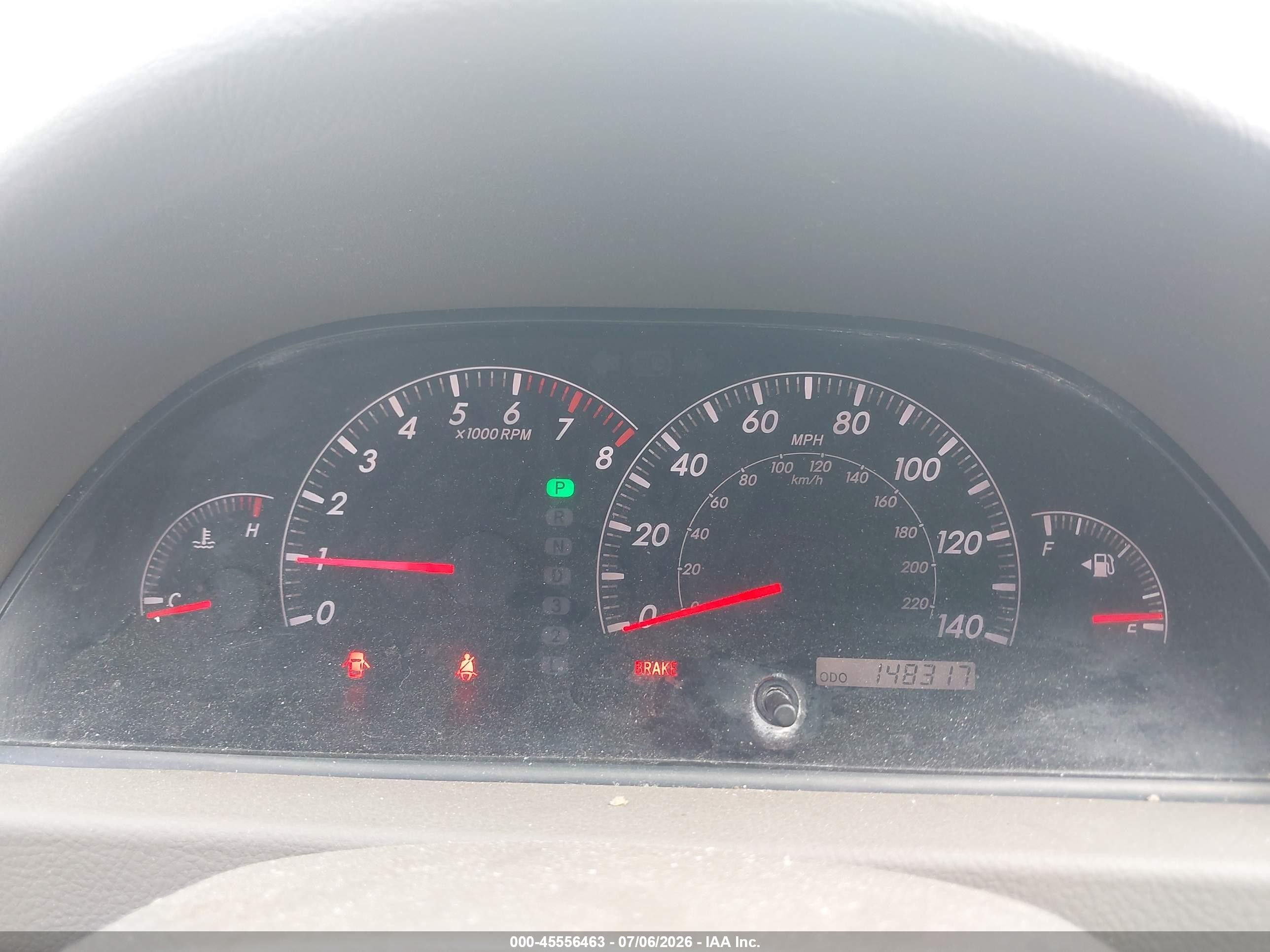 2006 Toyota Camry Le Белый vin: 4T1BE32K56U688164