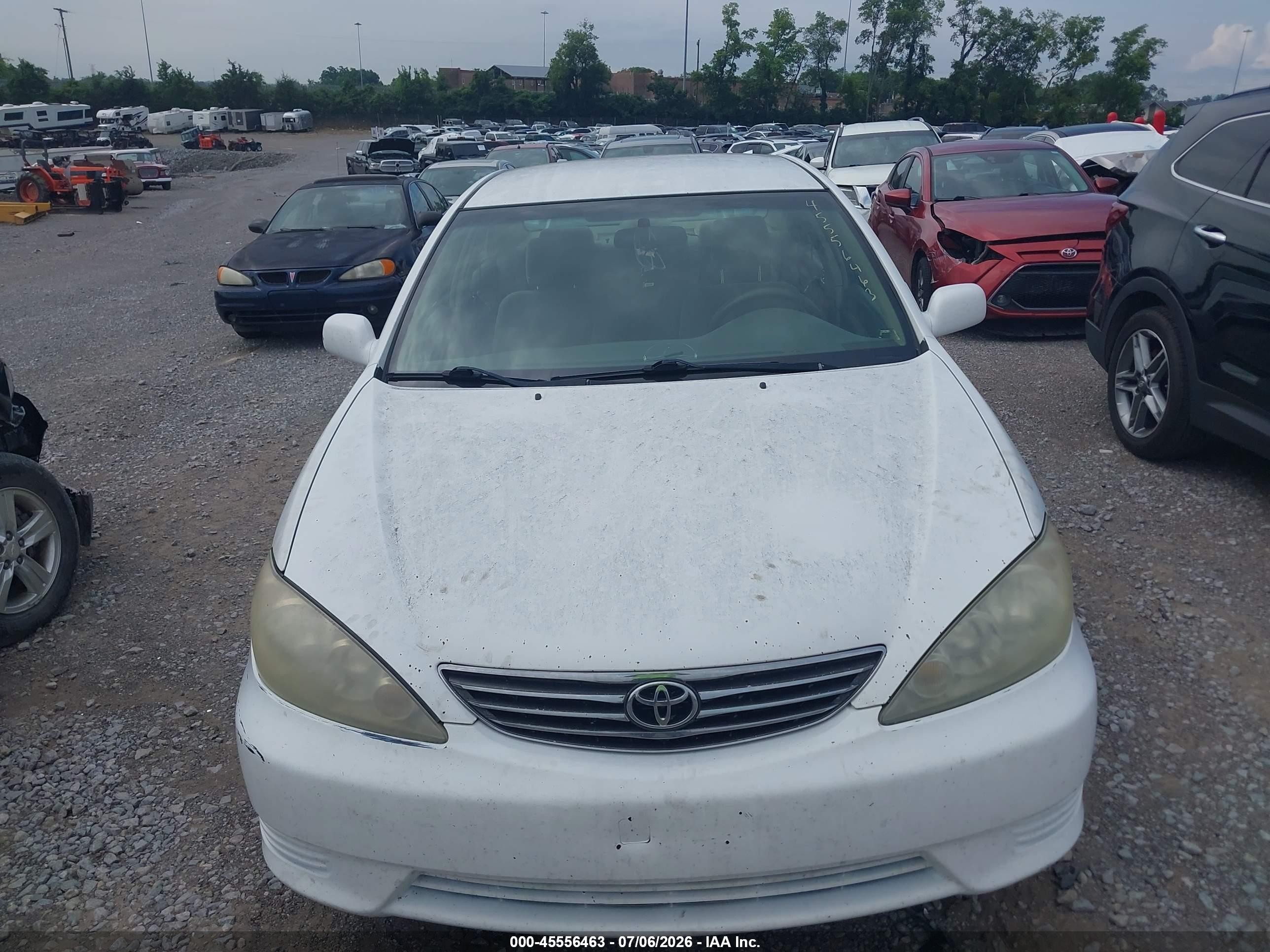 2006 Toyota Camry Le Белый vin: 4T1BE32K56U688164