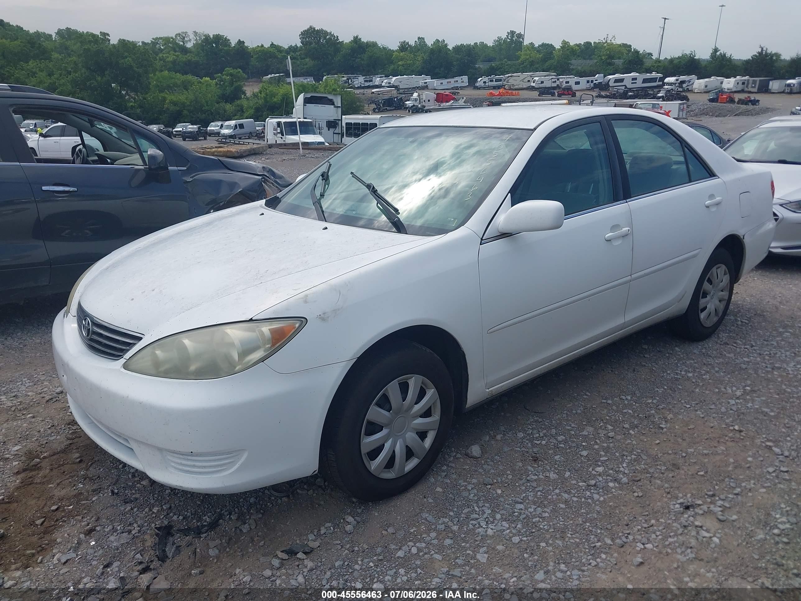 2006 Toyota Camry Le Белый vin: 4T1BE32K56U688164