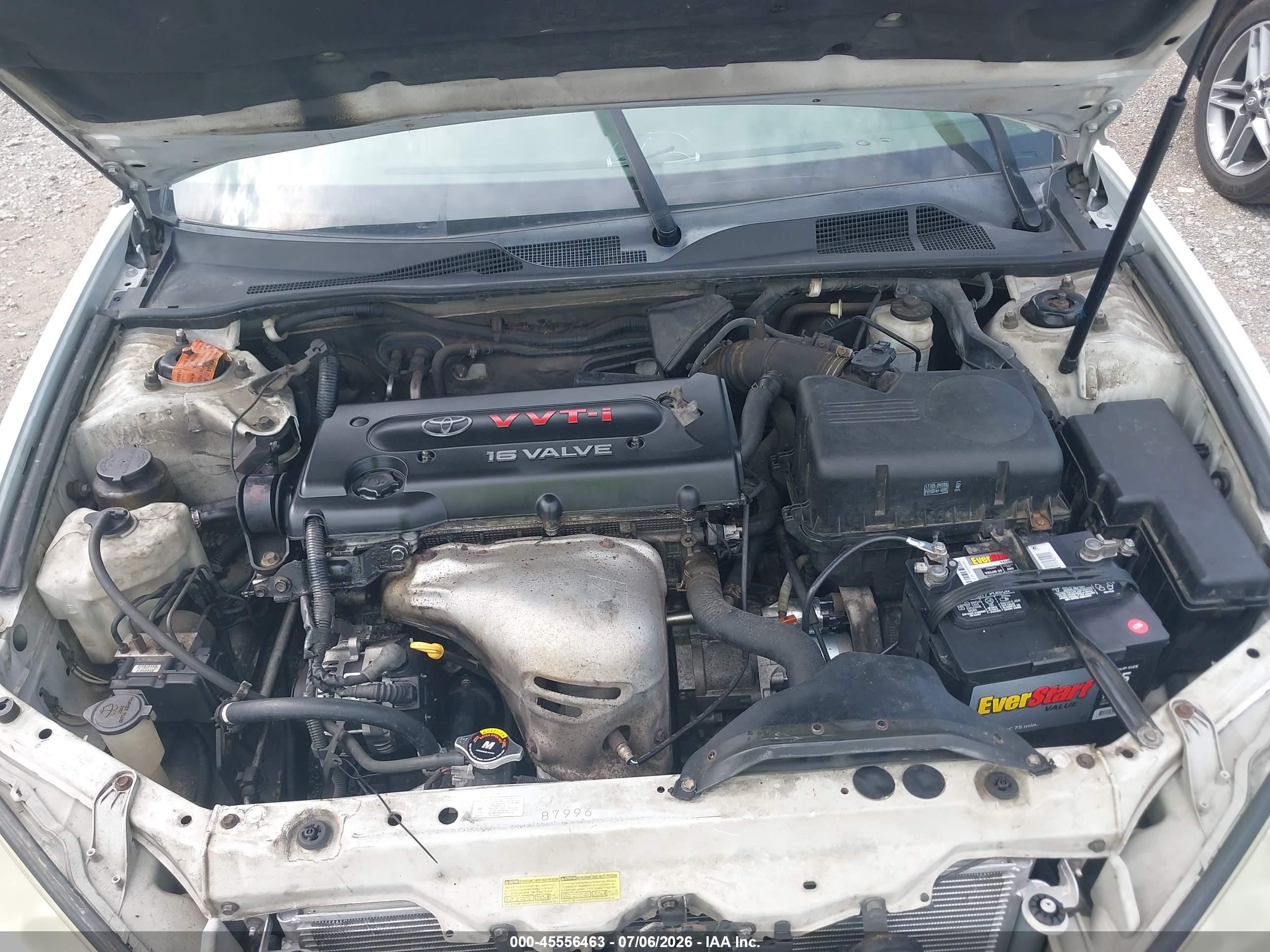2006 Toyota Camry Le Белый vin: 4T1BE32K56U688164