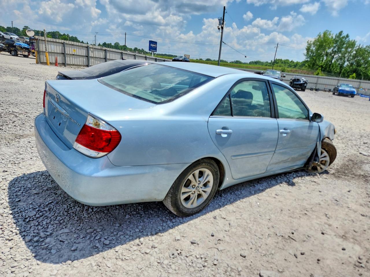 2006 Toyota Camry Le Бирюзовый vin: 4T1BE32K56U715525