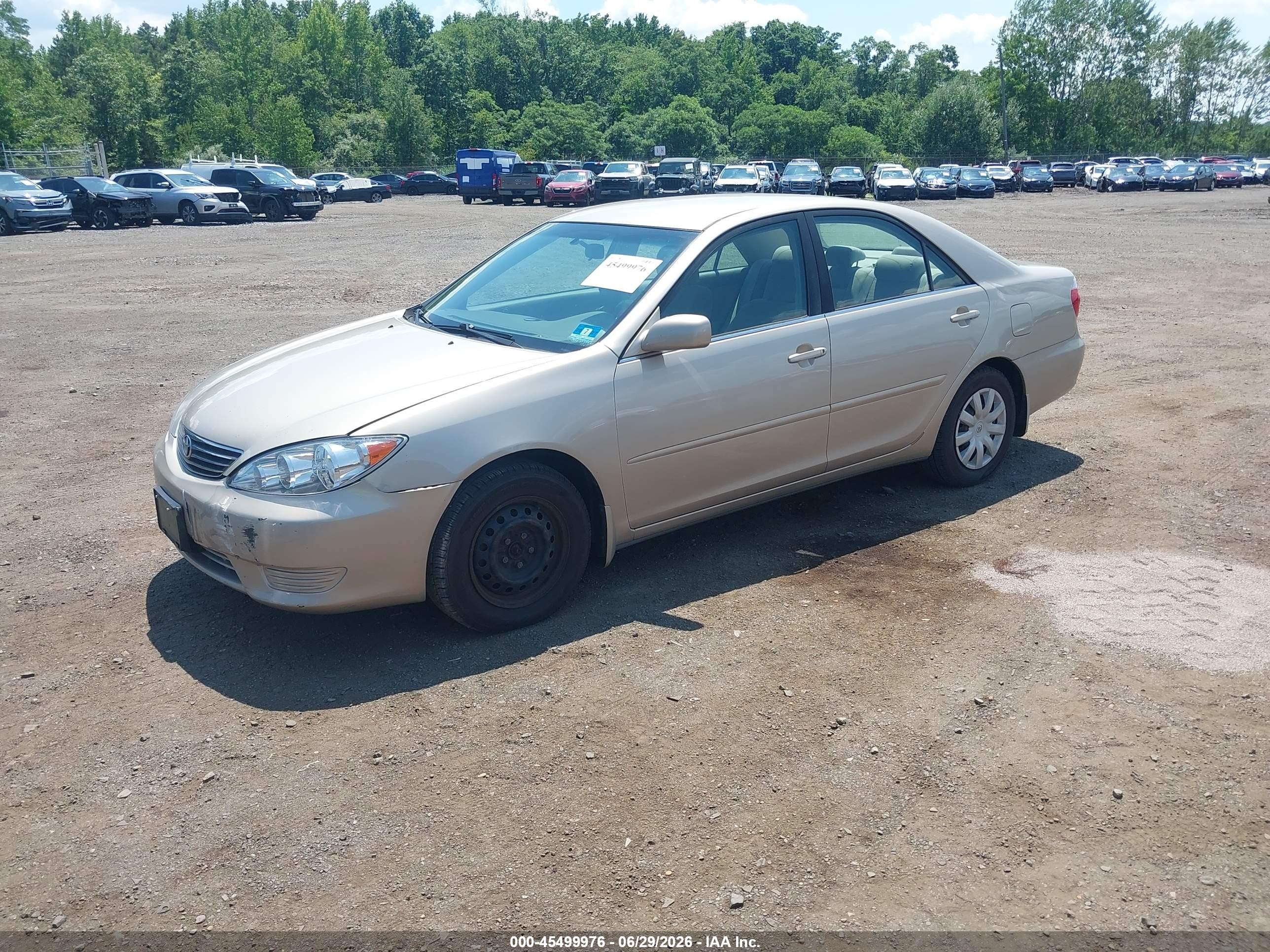 2006 Toyota Camry Le Beige vin: 4T1BE32K56U721096