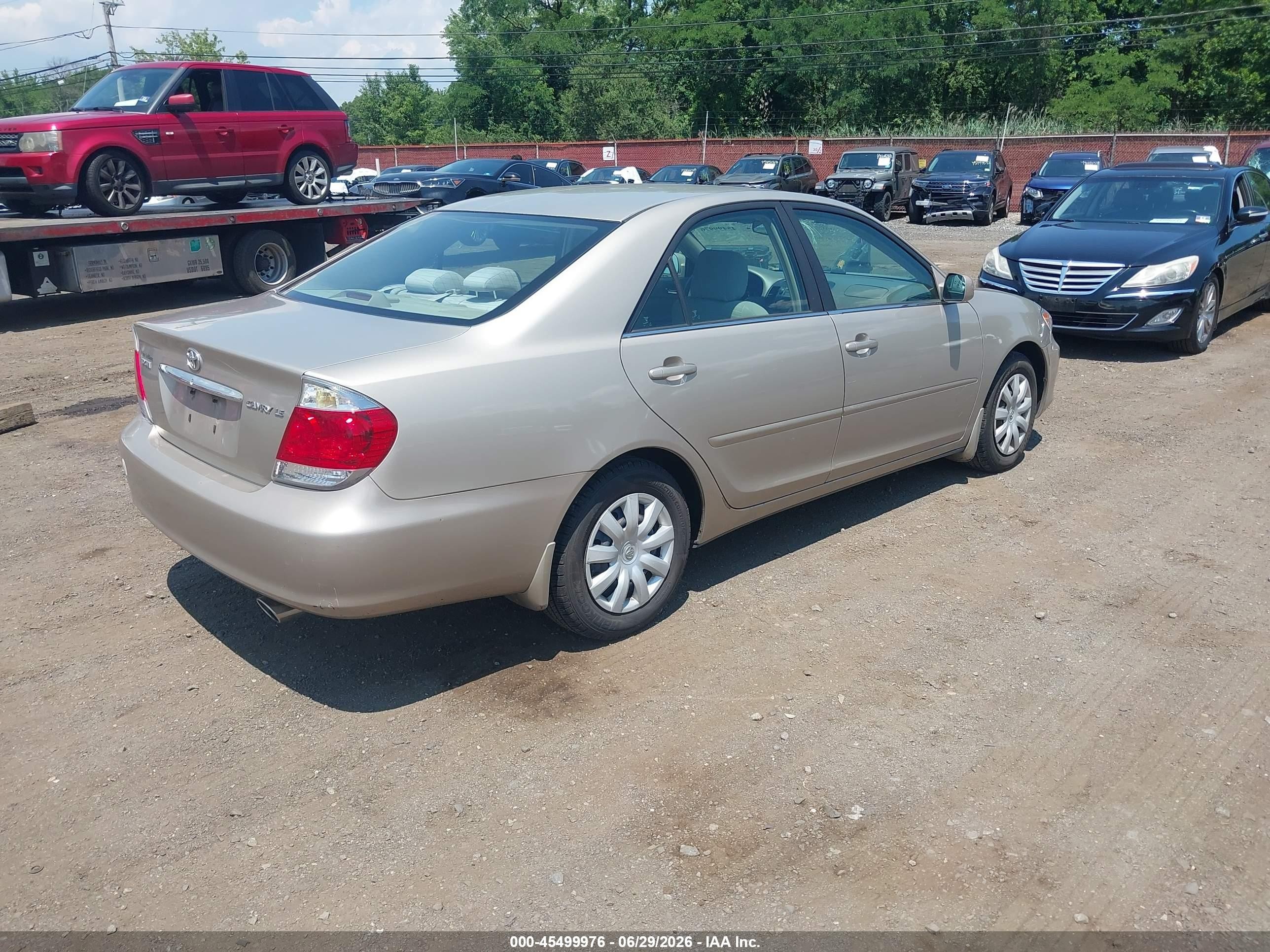 2006 Toyota Camry Le Beige vin: 4T1BE32K56U721096