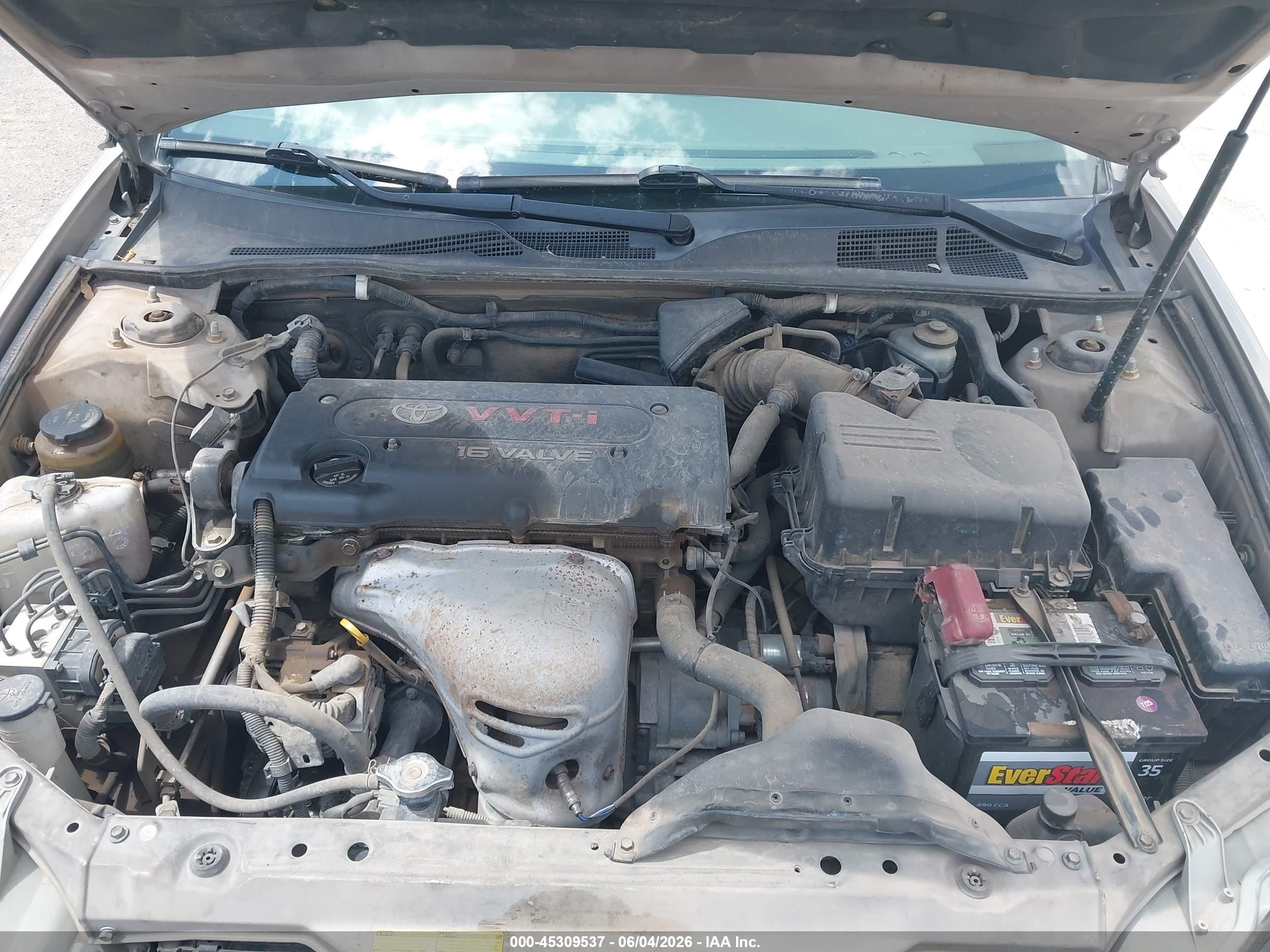 2002 Toyota Camry Le Brown vin: 4T1BE32K62U046983