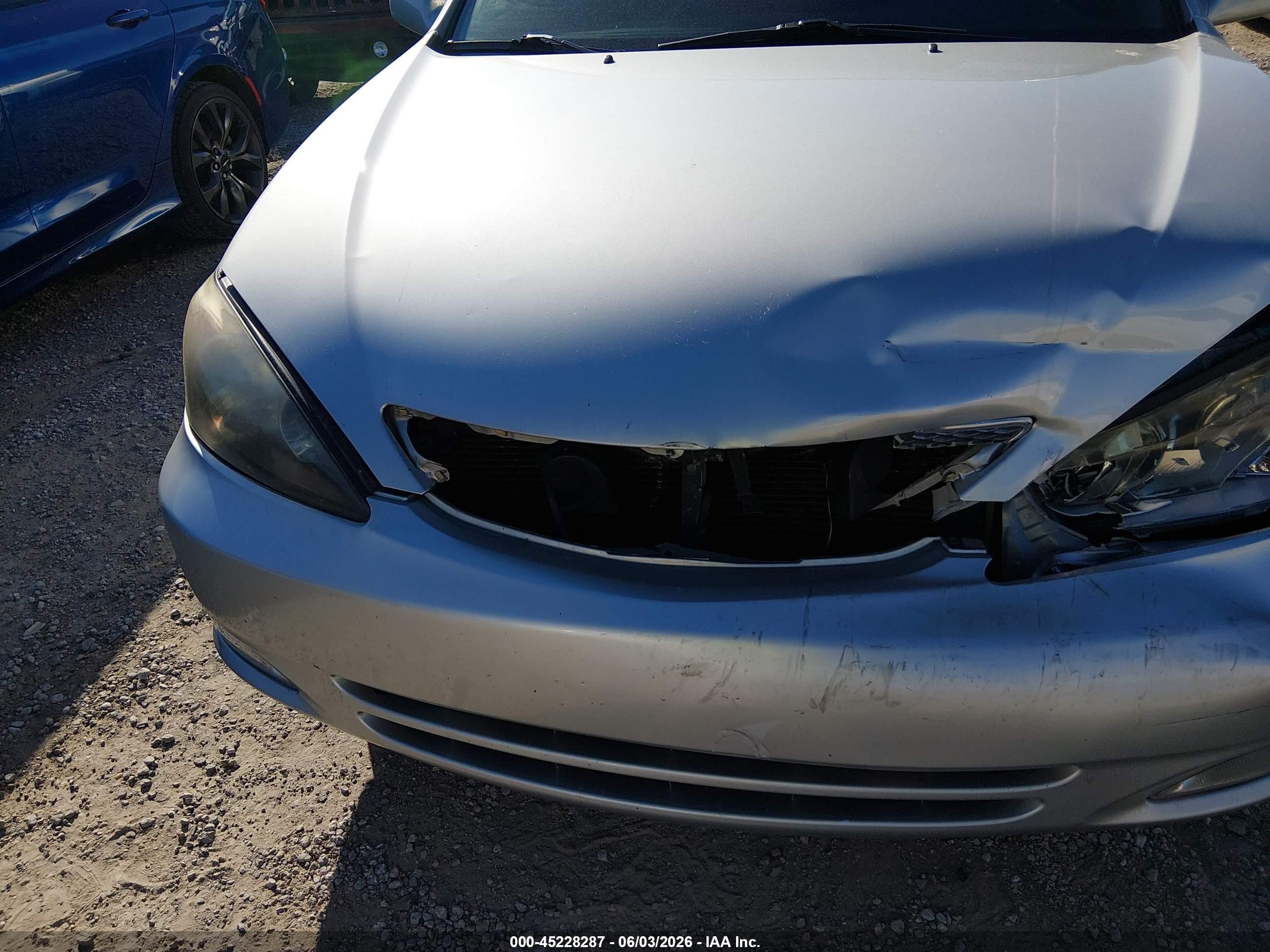 2002 Toyota Camry Se Silver vin: 4T1BE32K62U607103