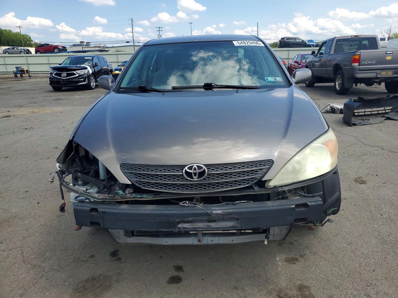 2002 Toyota Camry Xle Gray vin: 4T1BE32K62U620627
