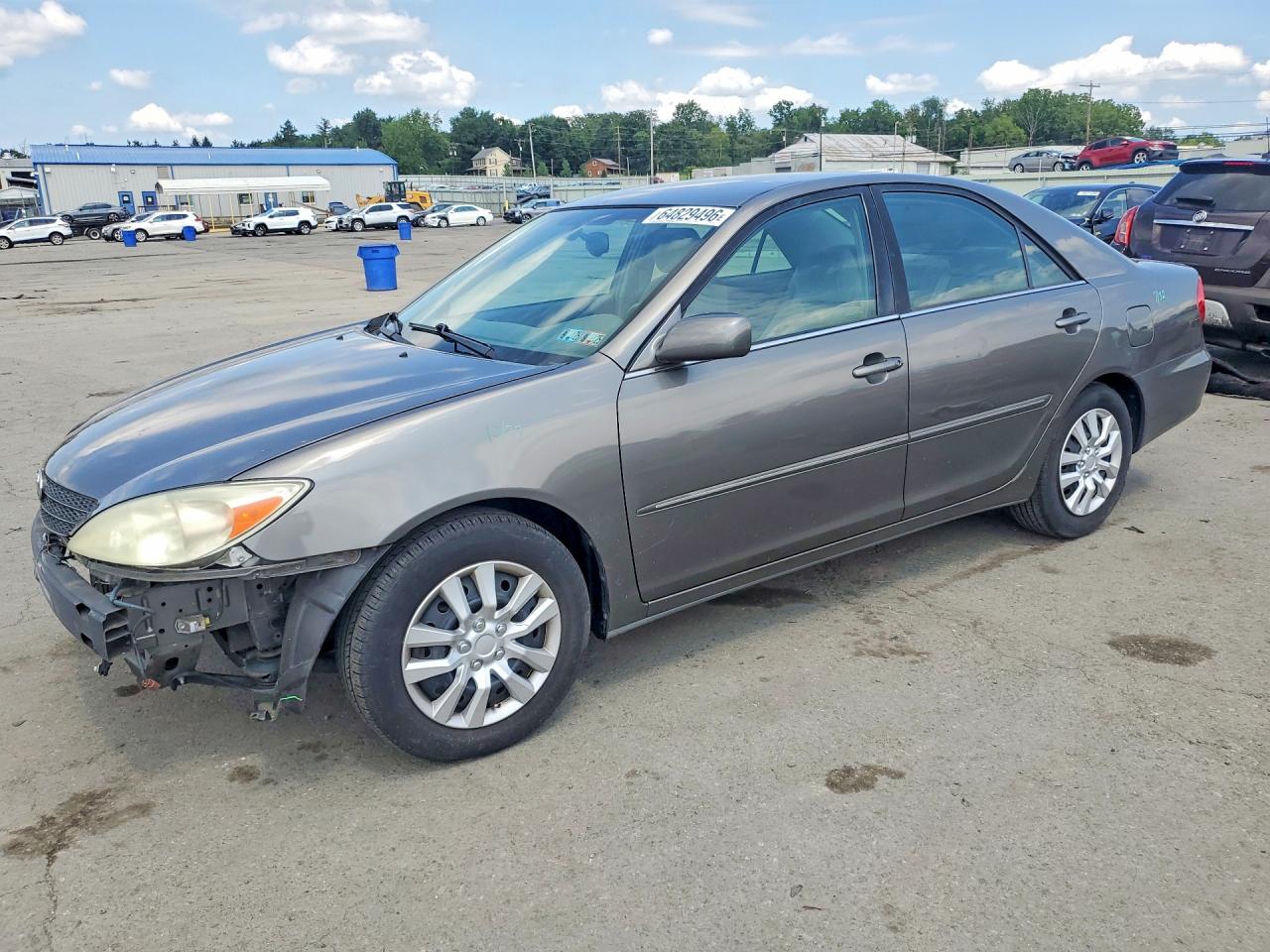 2002 Toyota Camry Xle Gray vin: 4T1BE32K62U620627