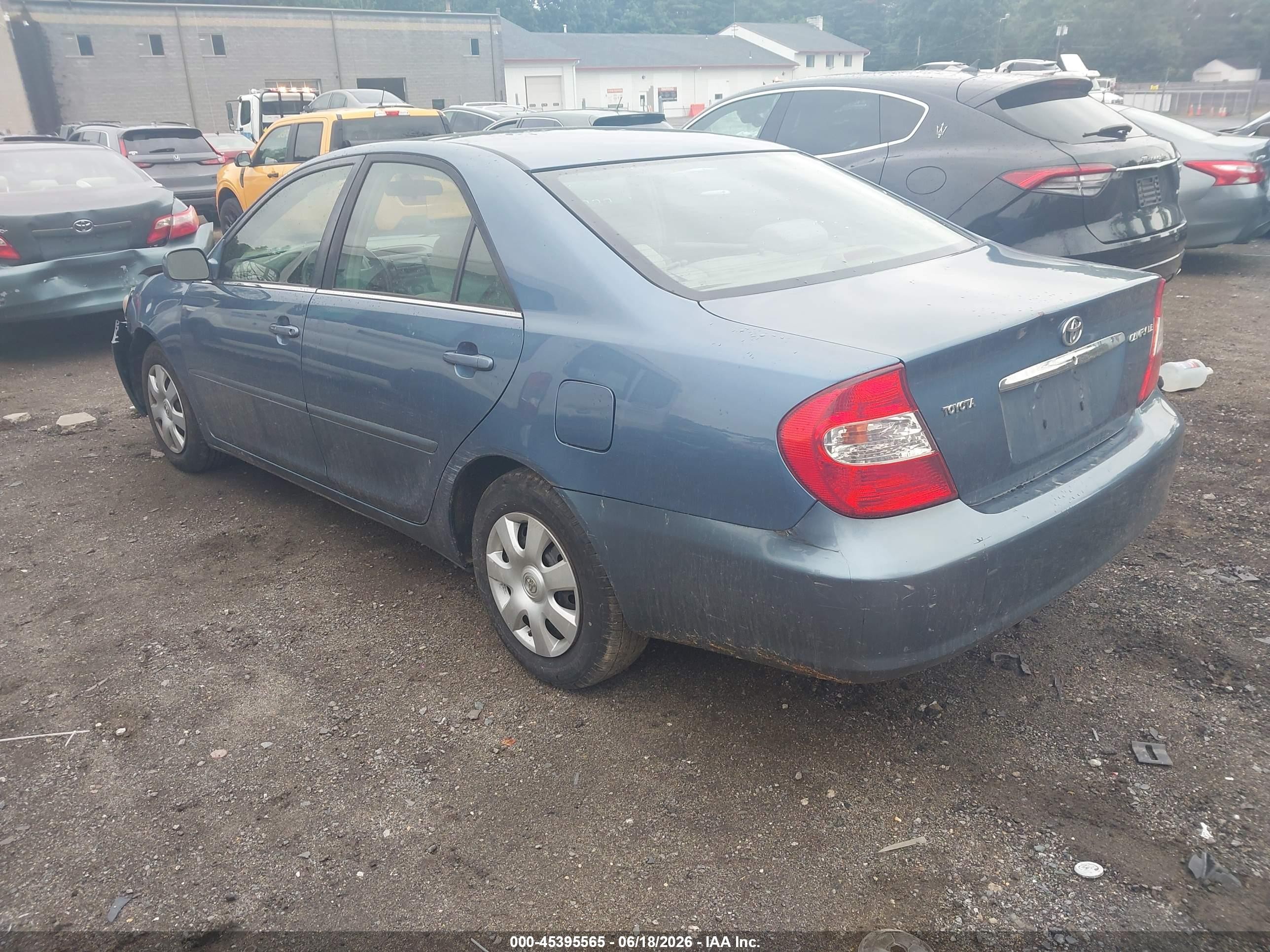 2002 Toyota Camry Le Teal vin: 4T1BE32K62U638660