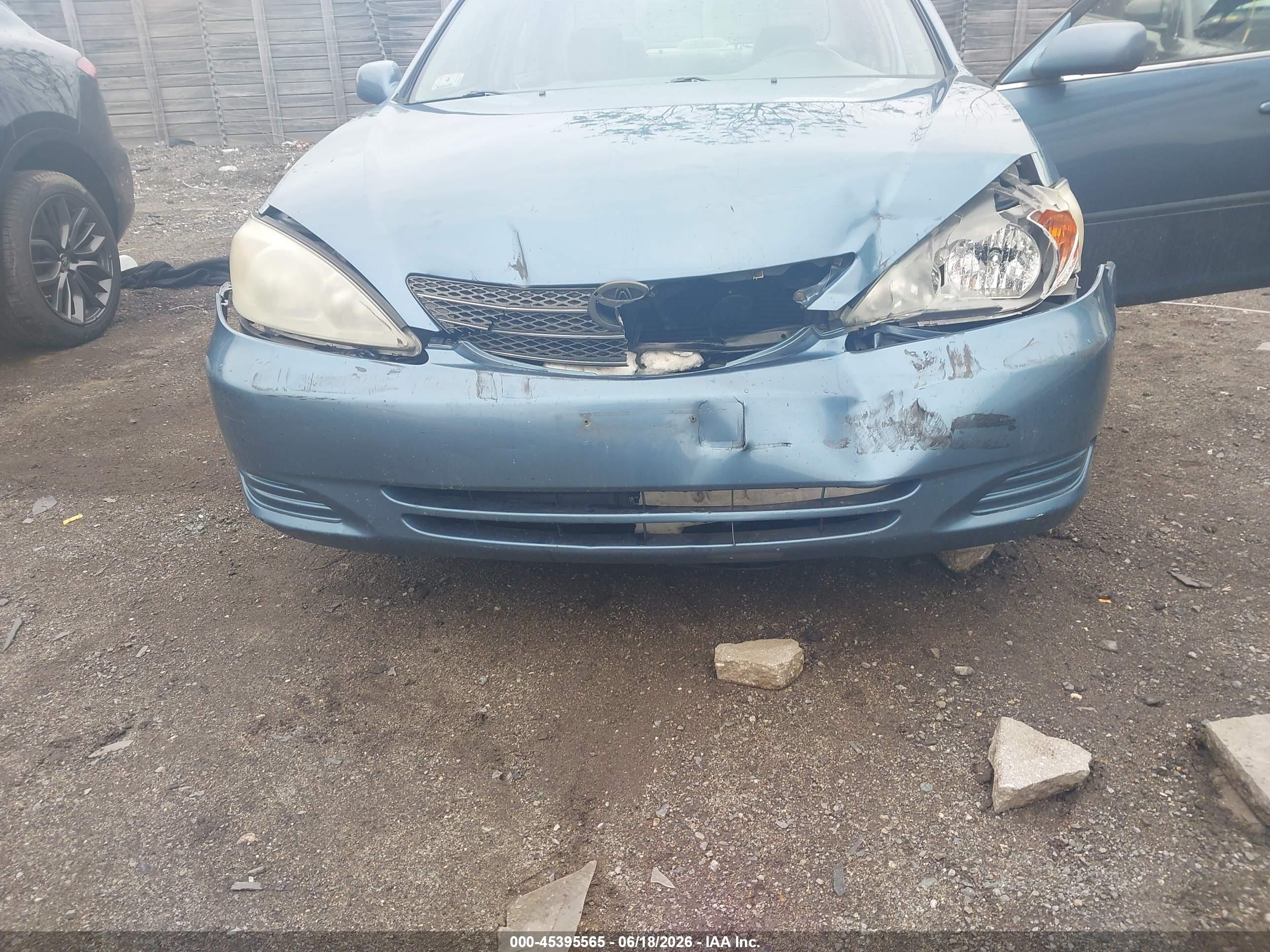 2002 Toyota Camry Le Teal vin: 4T1BE32K62U638660