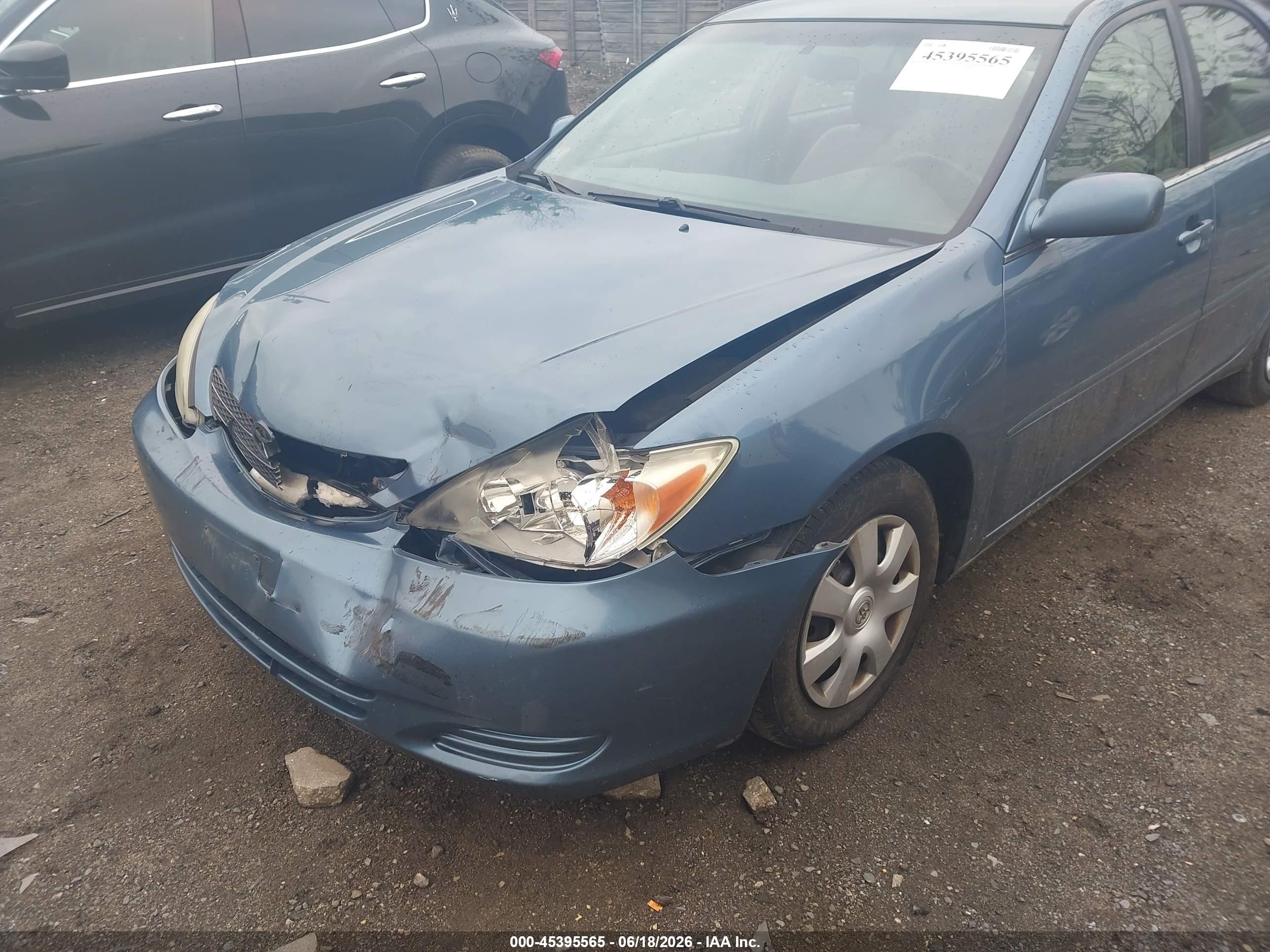 2002 Toyota Camry Le Teal vin: 4T1BE32K62U638660