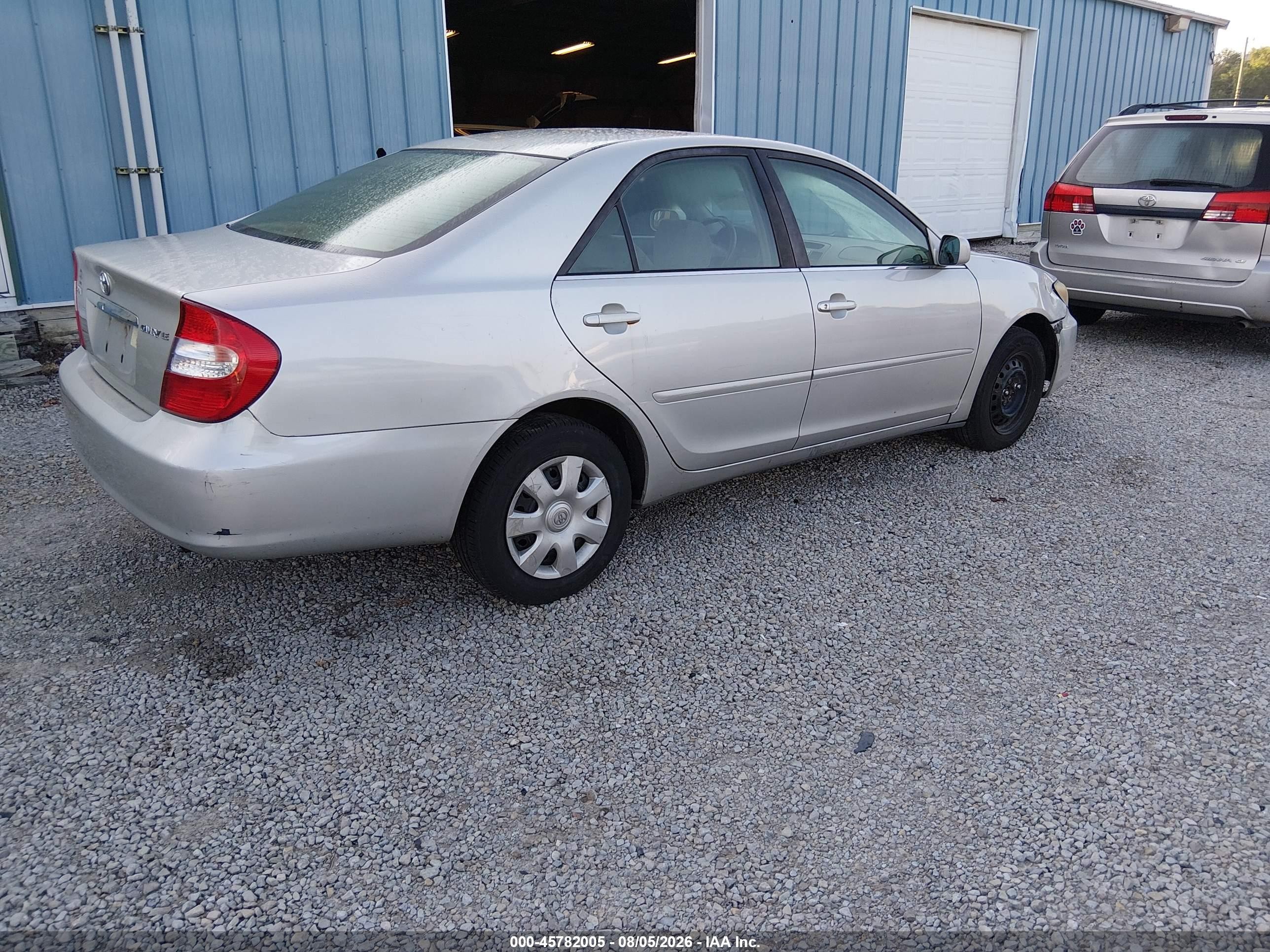 2003 Toyota Camry Le Silver vin: 4T1BE32K63U140301
