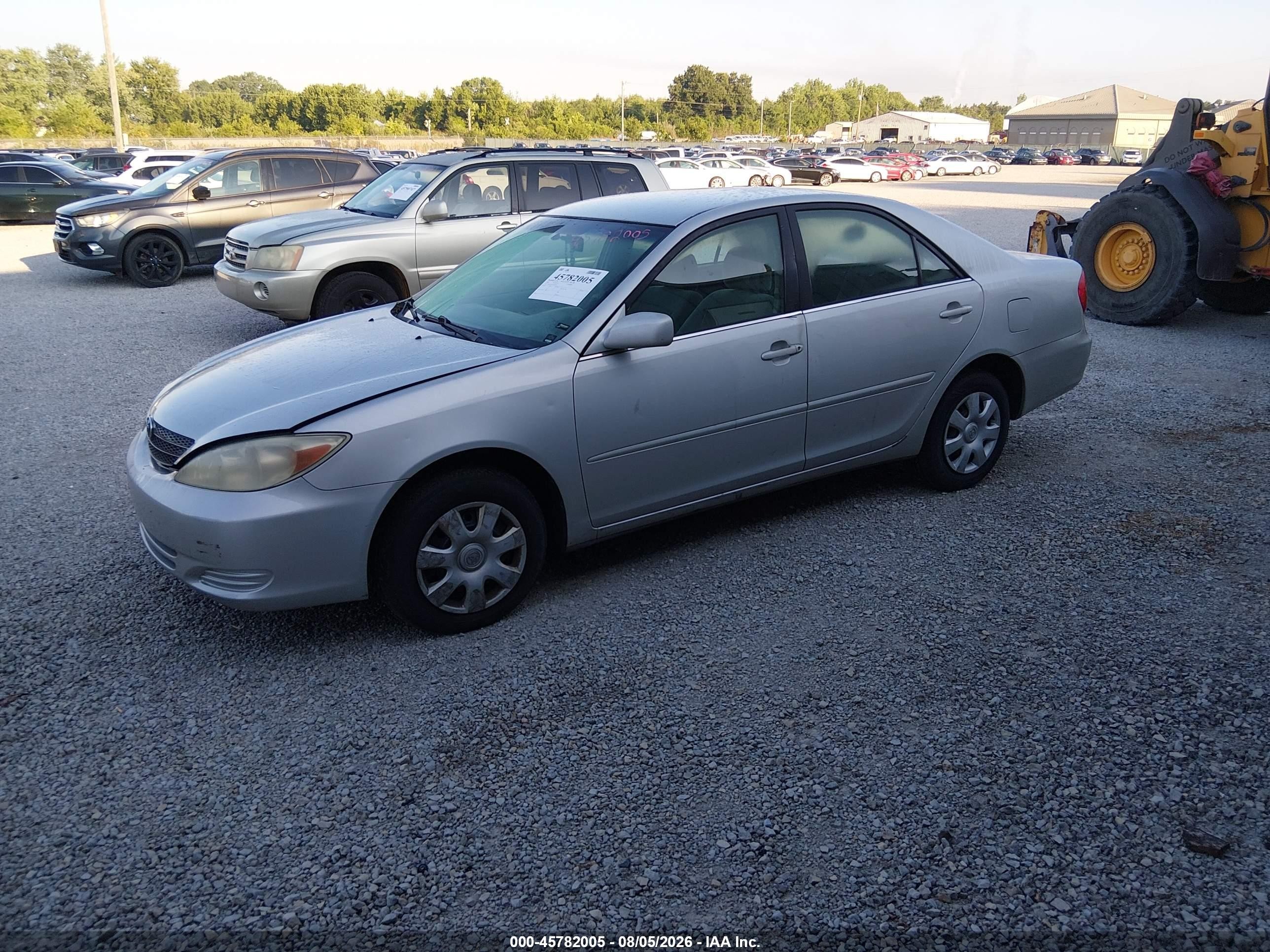 2003 Toyota Camry Le Silver vin: 4T1BE32K63U140301