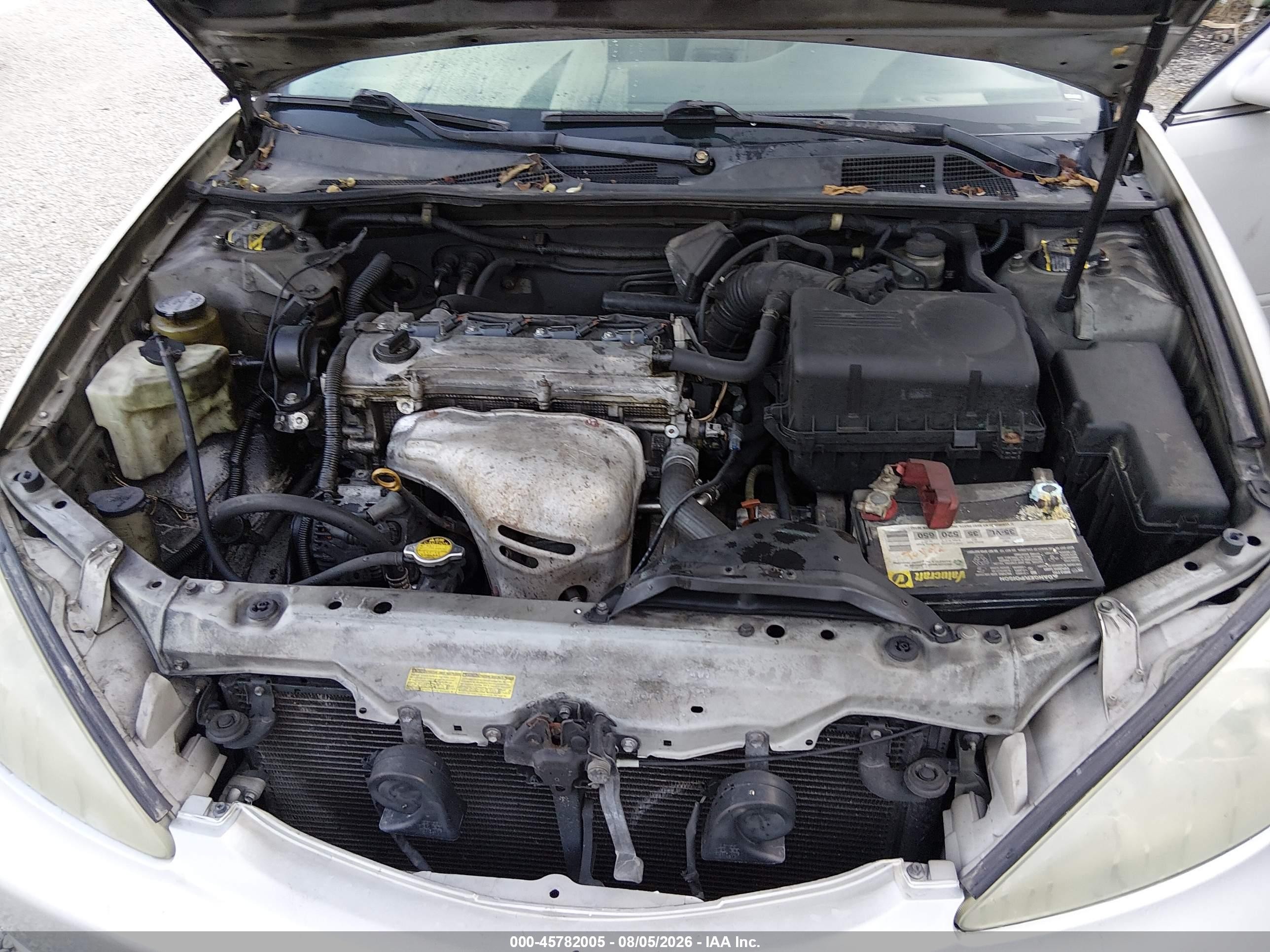 2003 Toyota Camry Le Silver vin: 4T1BE32K63U140301