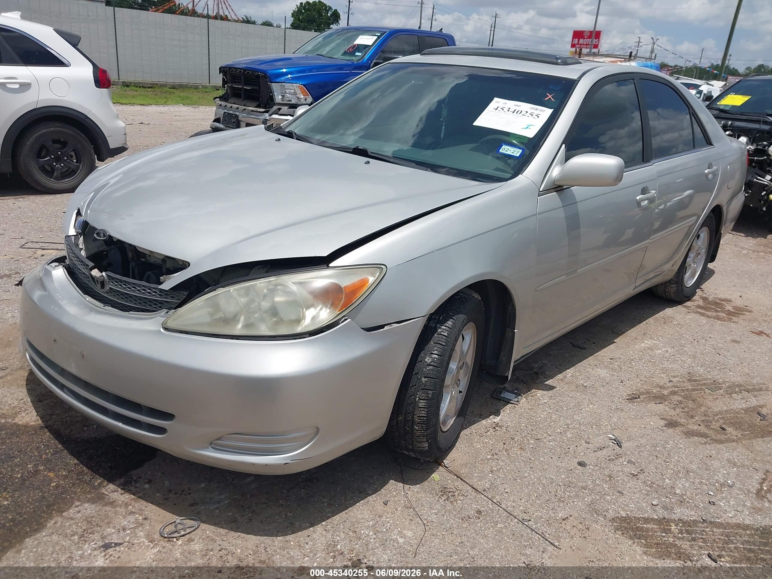 2003 Toyota Camry Le Silver vin: 4T1BE32K63U164341