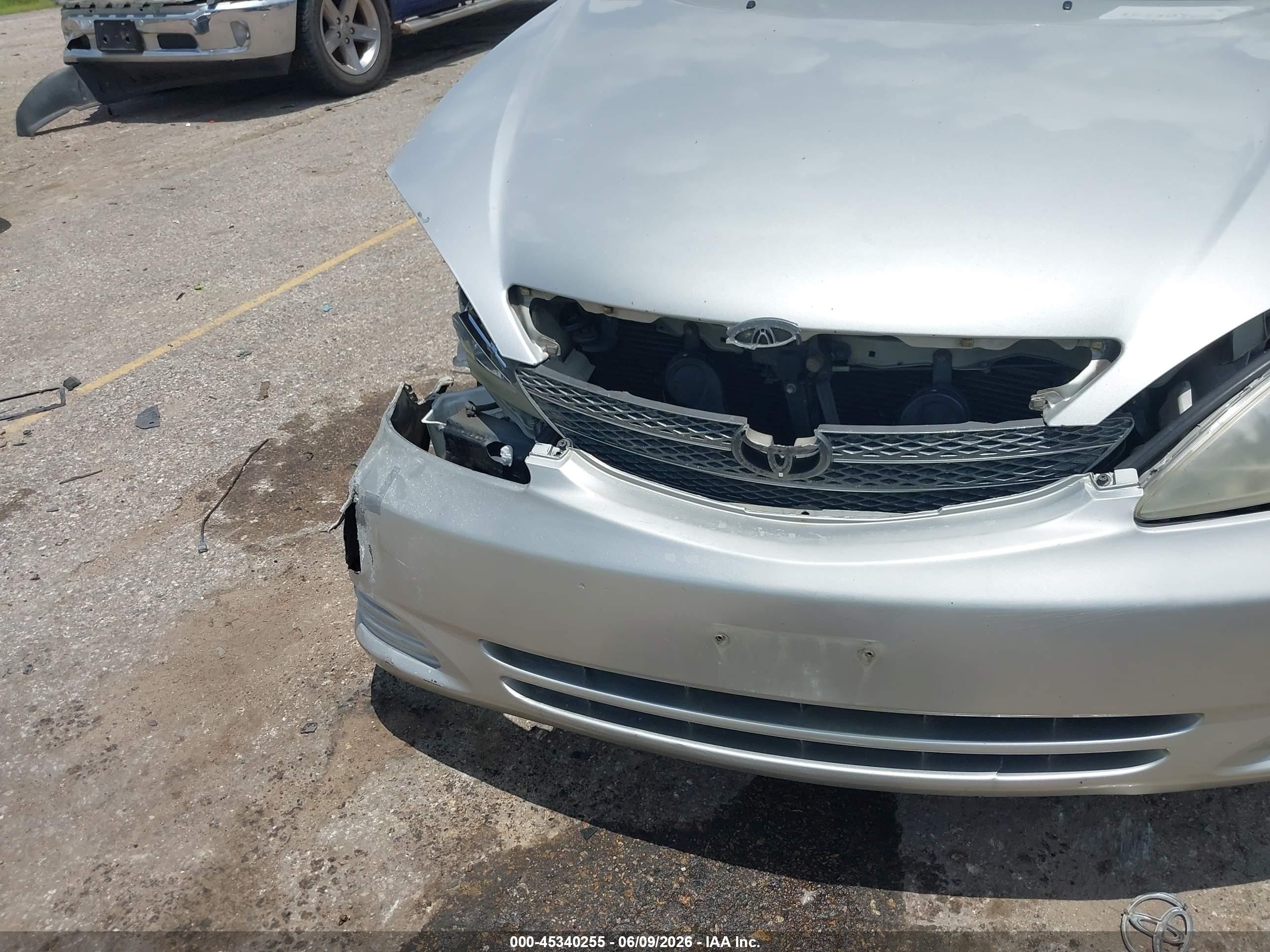 2003 Toyota Camry Le Silver vin: 4T1BE32K63U164341