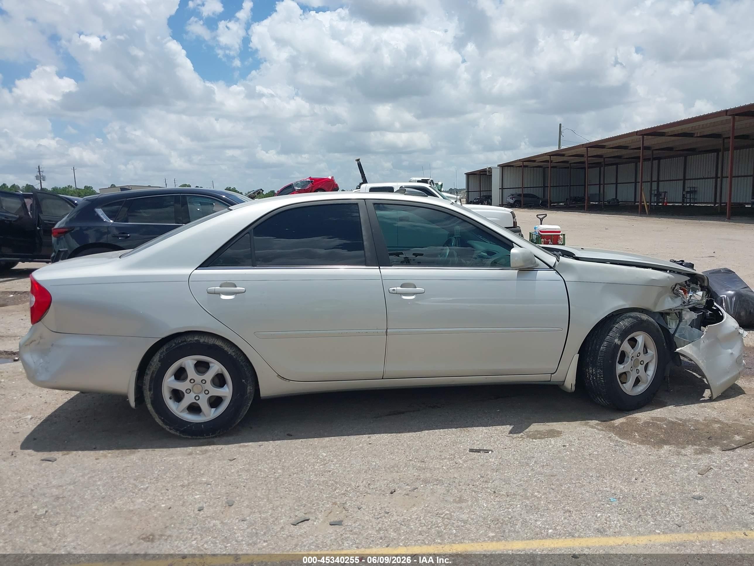 2003 Toyota Camry Le Silver vin: 4T1BE32K63U164341