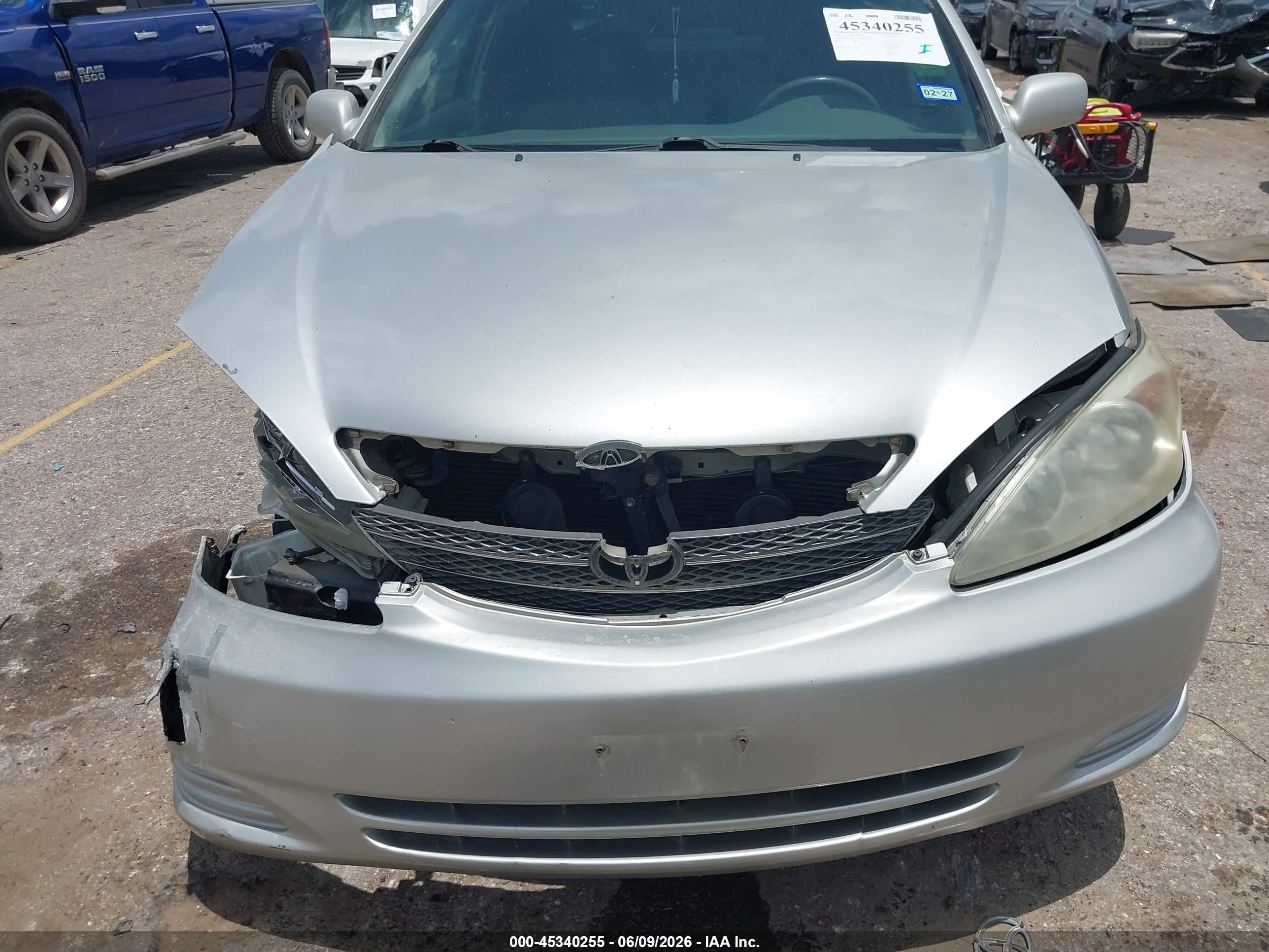 2003 Toyota Camry Le Silver vin: 4T1BE32K63U164341