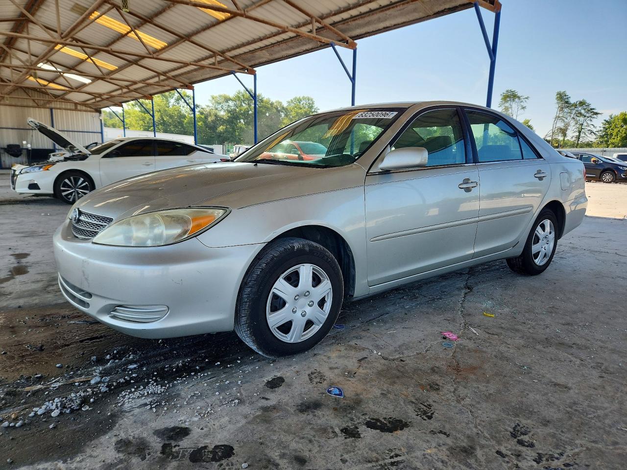 2003 Toyota Camry Le Silver vin: 4T1BE32K63U187098