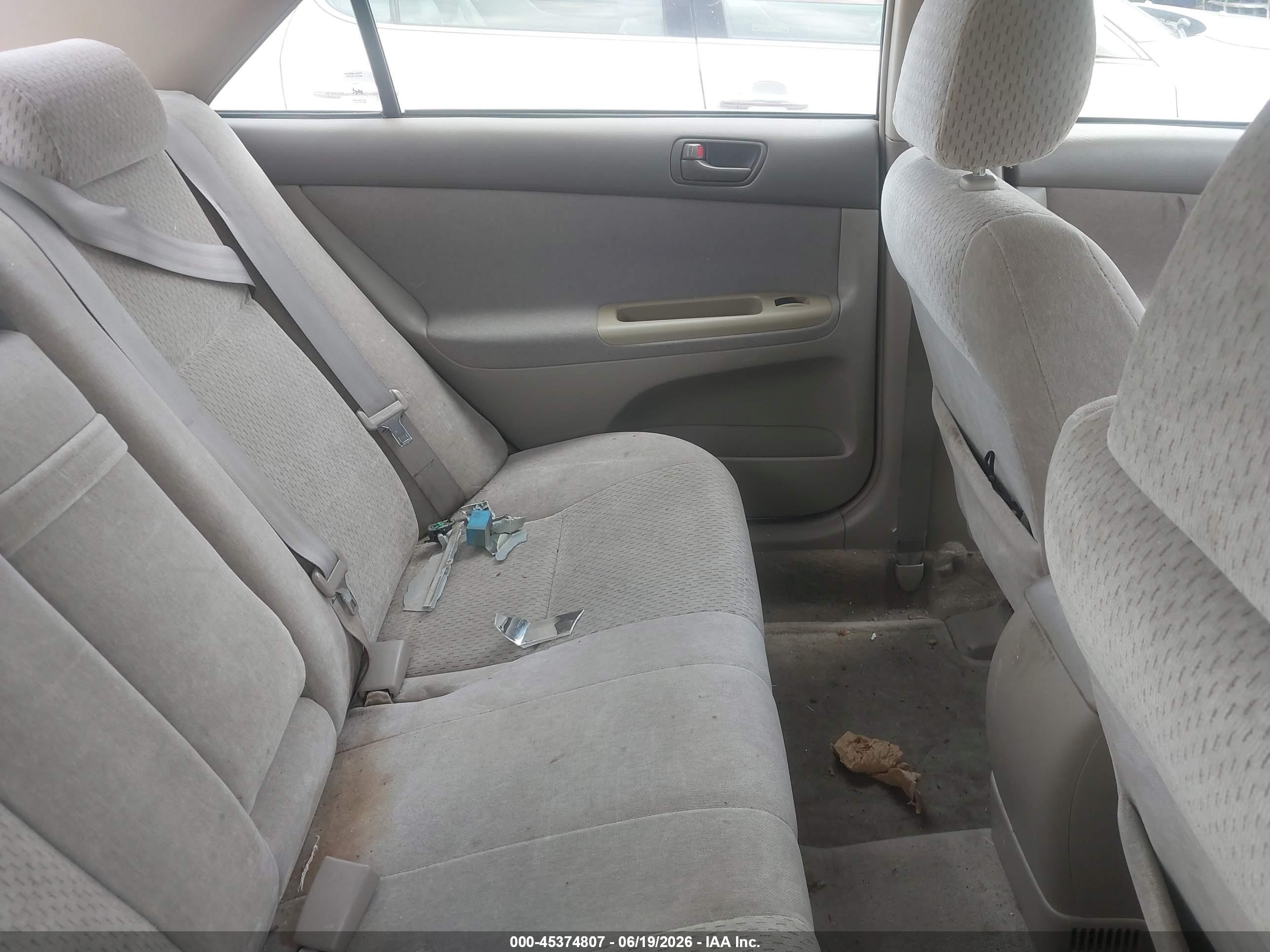 2003 Toyota Camry Le Красный vin: 4T1BE32K63U191040