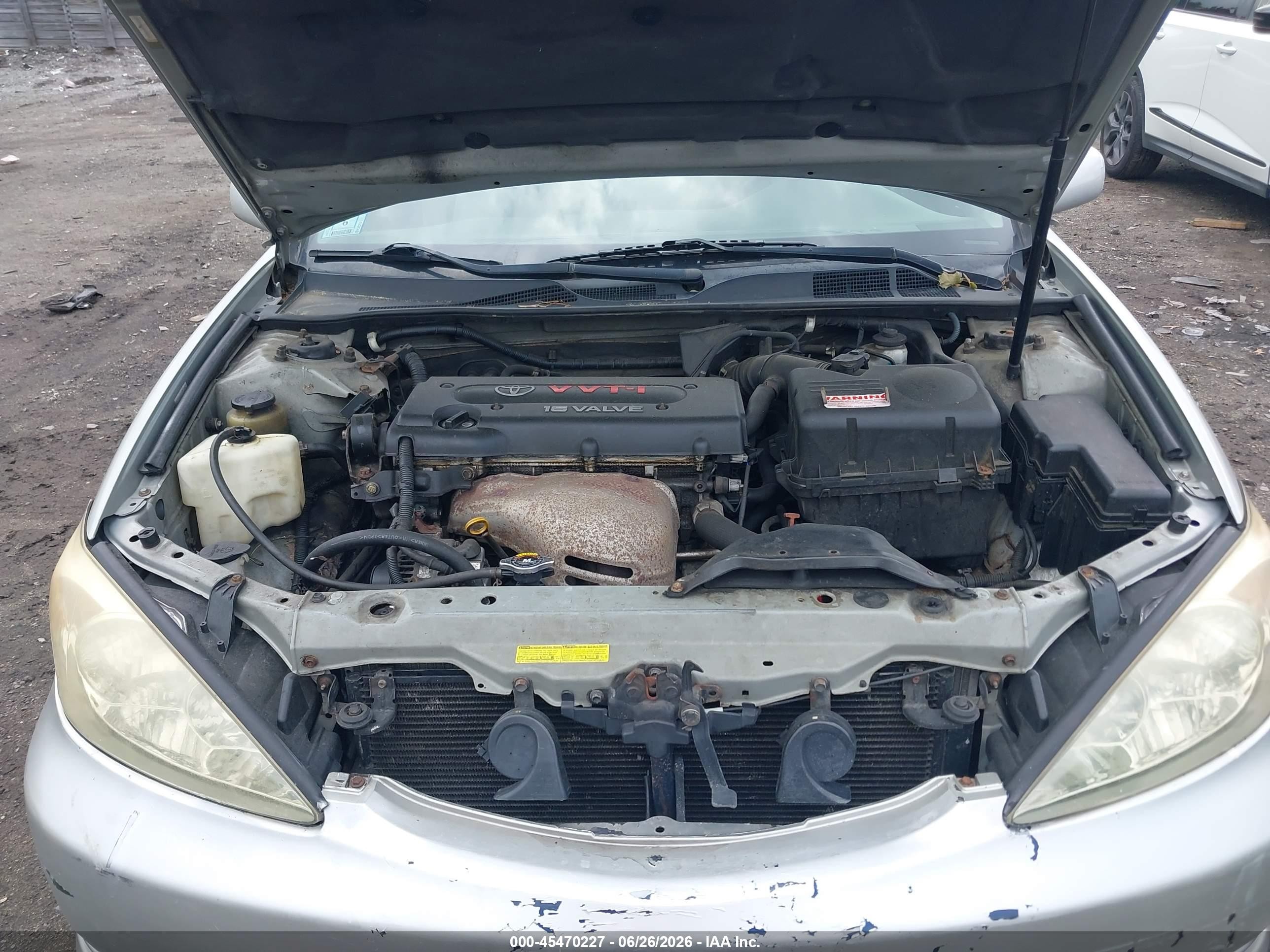 2003 Toyota Camry Le Silver vin: 4T1BE32K63U200710