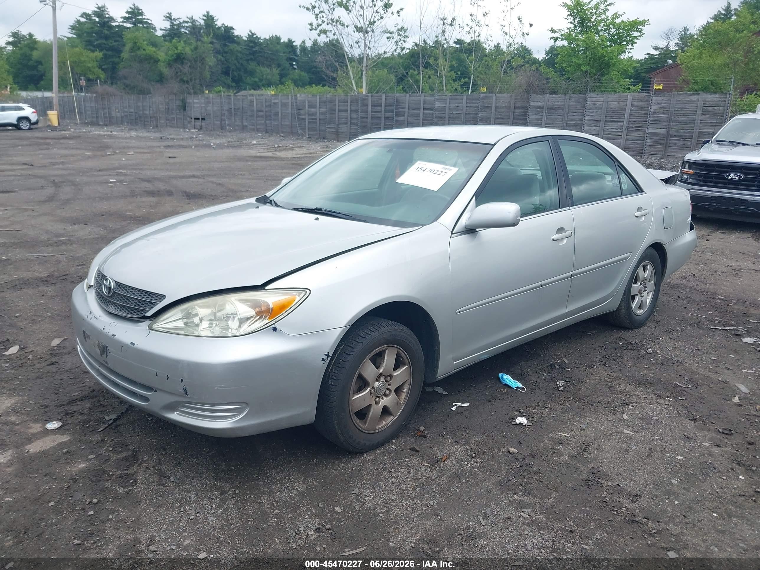 2003 Toyota Camry Le Silver vin: 4T1BE32K63U200710