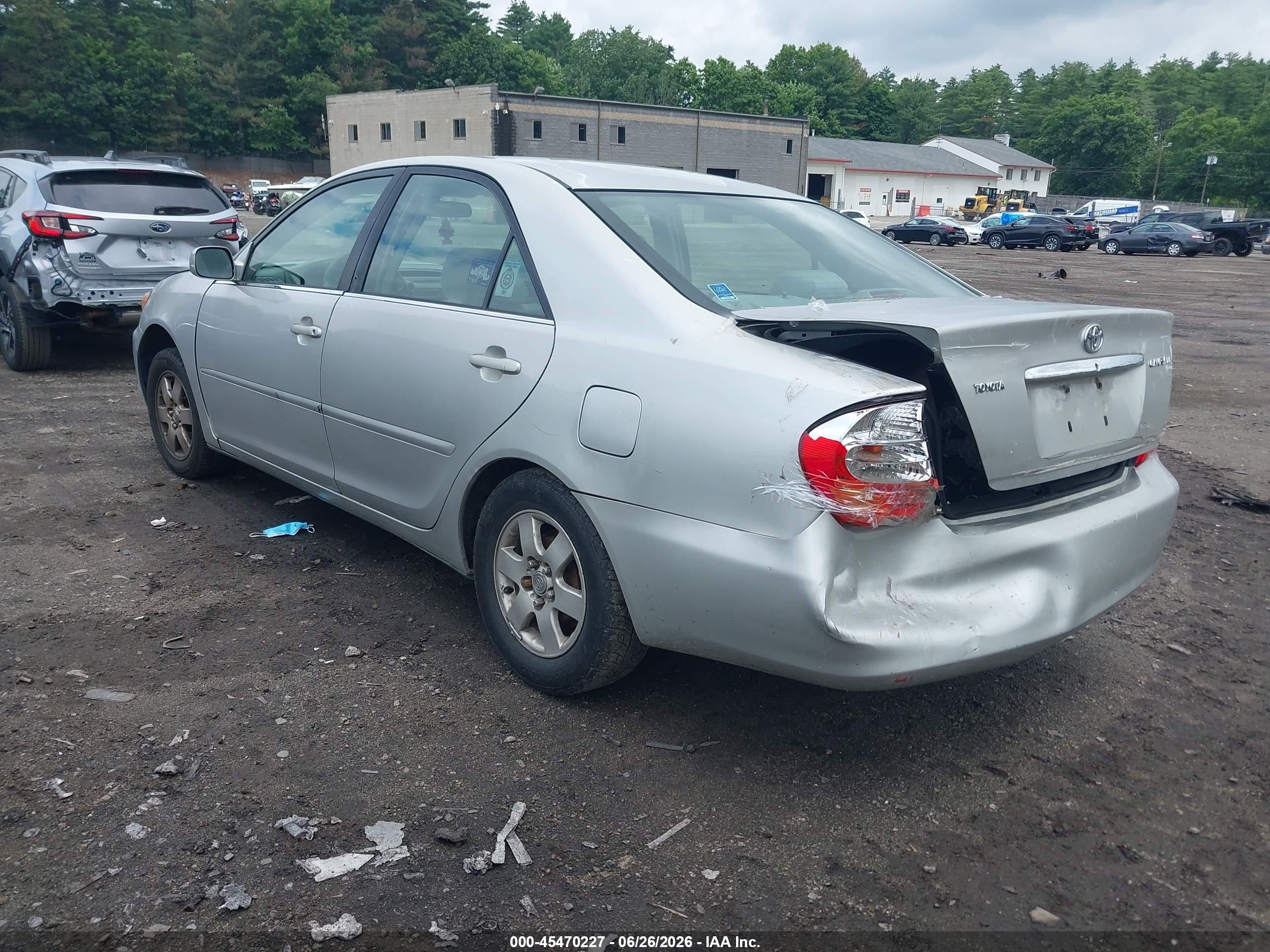 2003 Toyota Camry Le Silver vin: 4T1BE32K63U200710