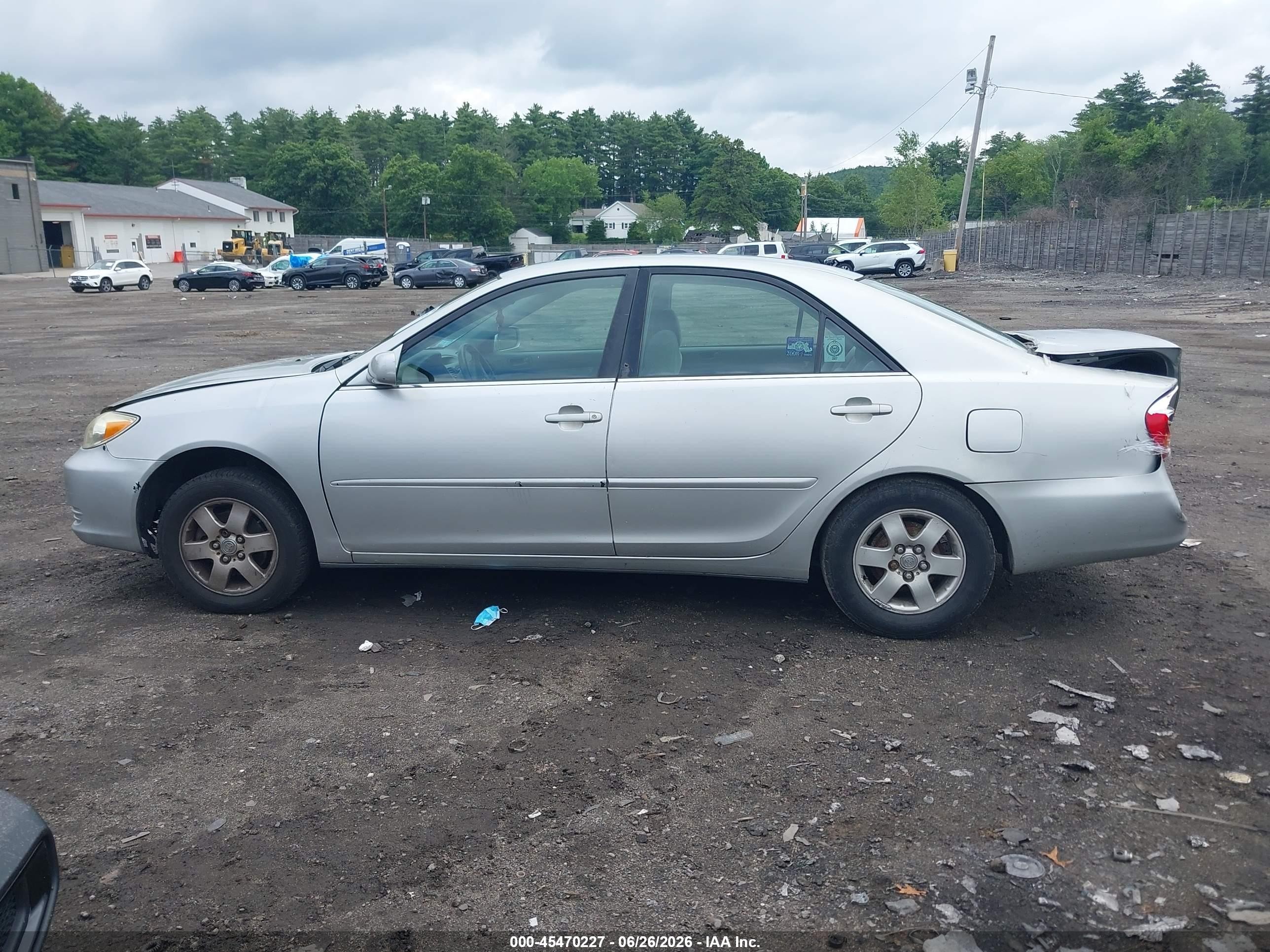 2003 Toyota Camry Le Silver vin: 4T1BE32K63U200710