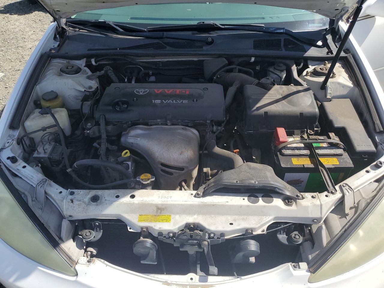 2003 Toyota Camry Le White vin: 4T1BE32K63U201145