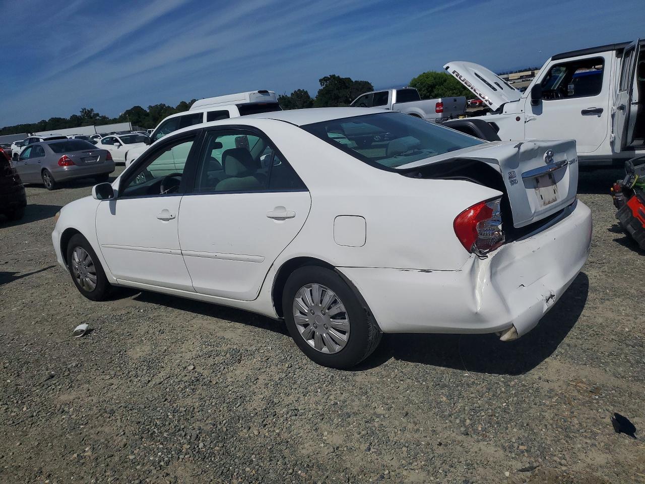 2003 Toyota Camry Le White vin: 4T1BE32K63U201145