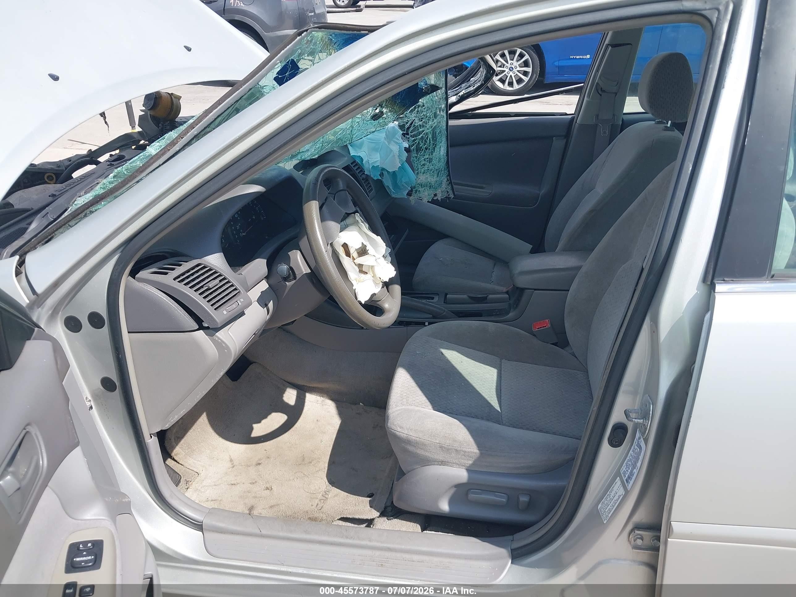 2003 Toyota Camry Le Gray vin: 4T1BE32K63U229821