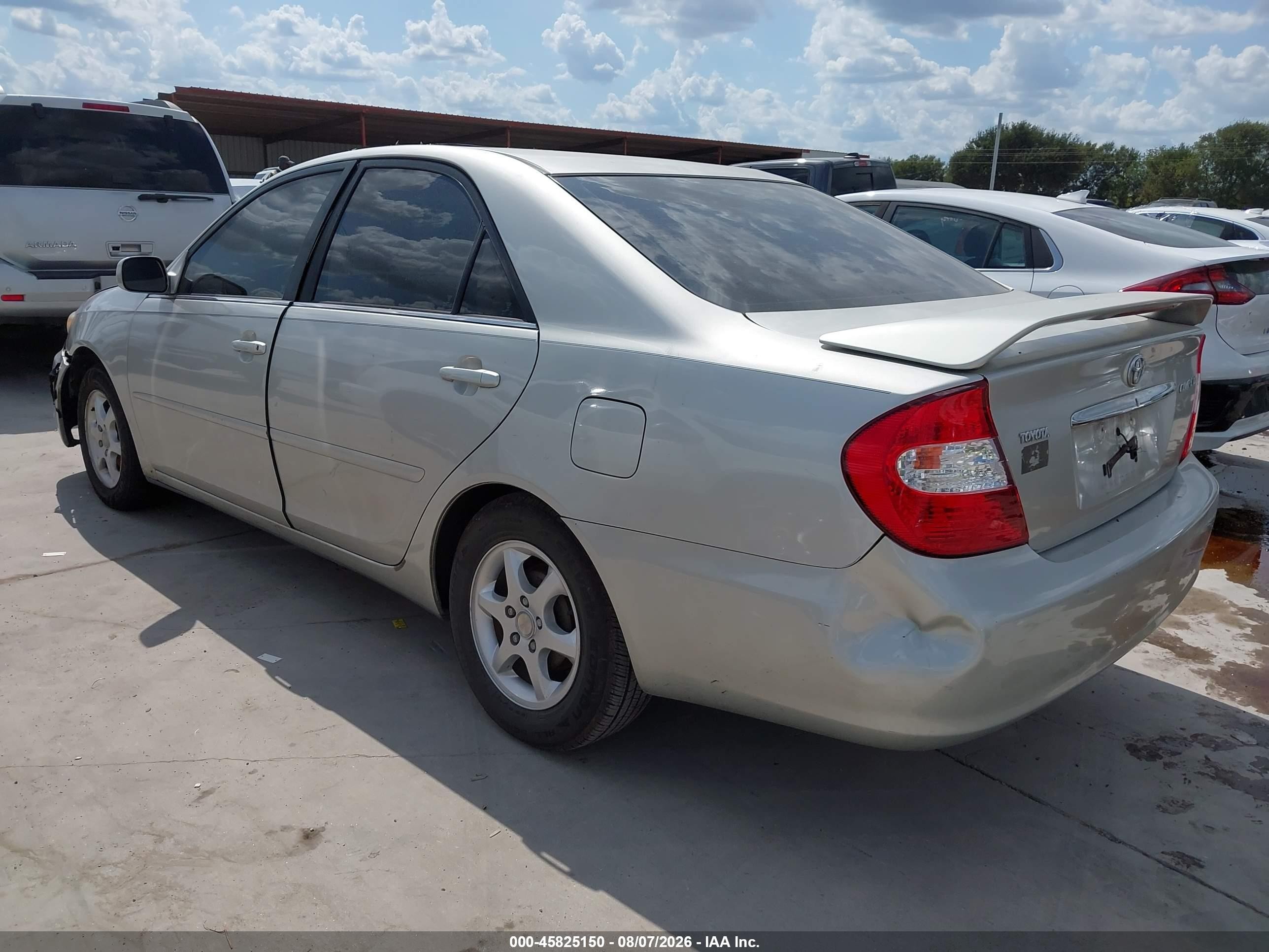 2003 Toyota Camry Le Silver vin: 4T1BE32K63U239863