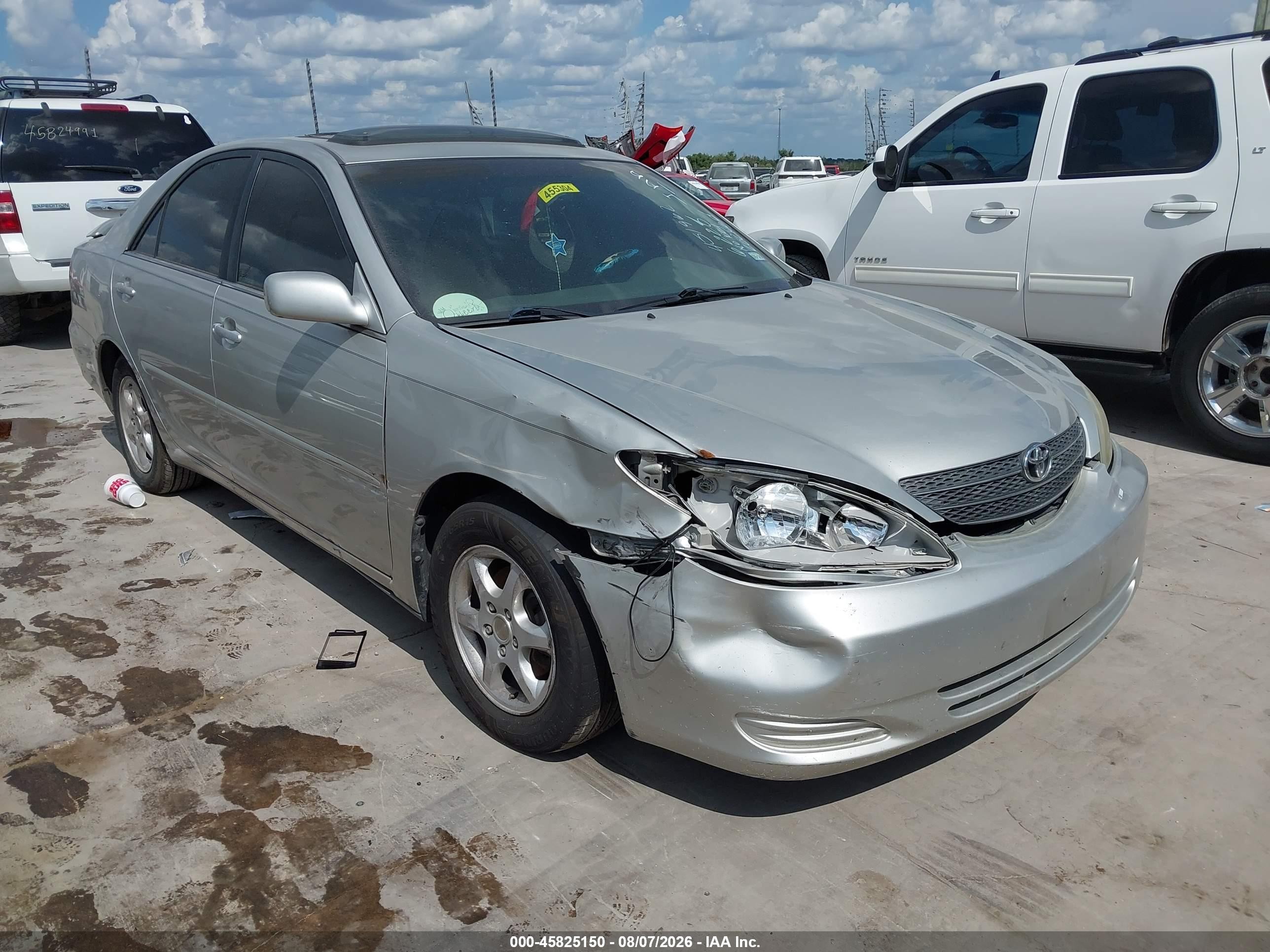 2003 Toyota Camry Le Silver vin: 4T1BE32K63U239863