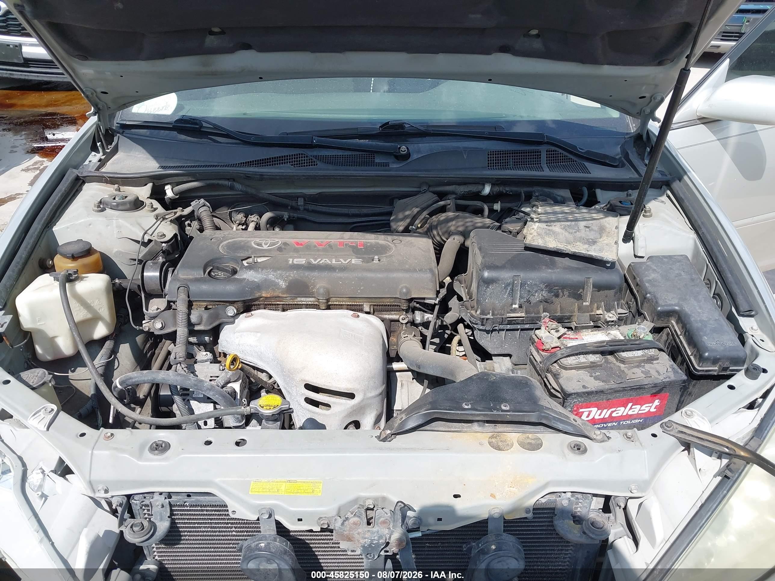 2003 Toyota Camry Le Silver vin: 4T1BE32K63U239863