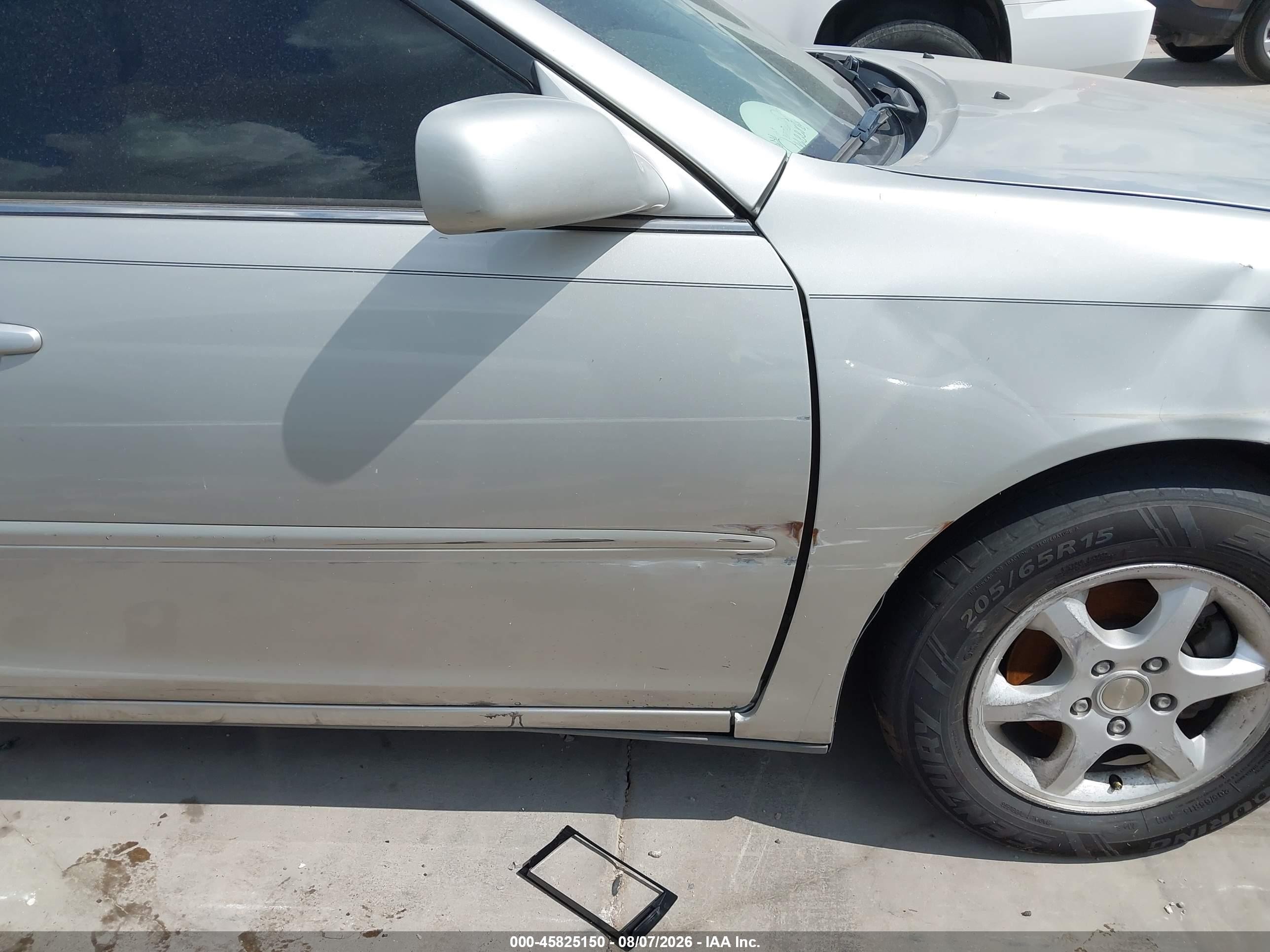 2003 Toyota Camry Le Silver vin: 4T1BE32K63U239863