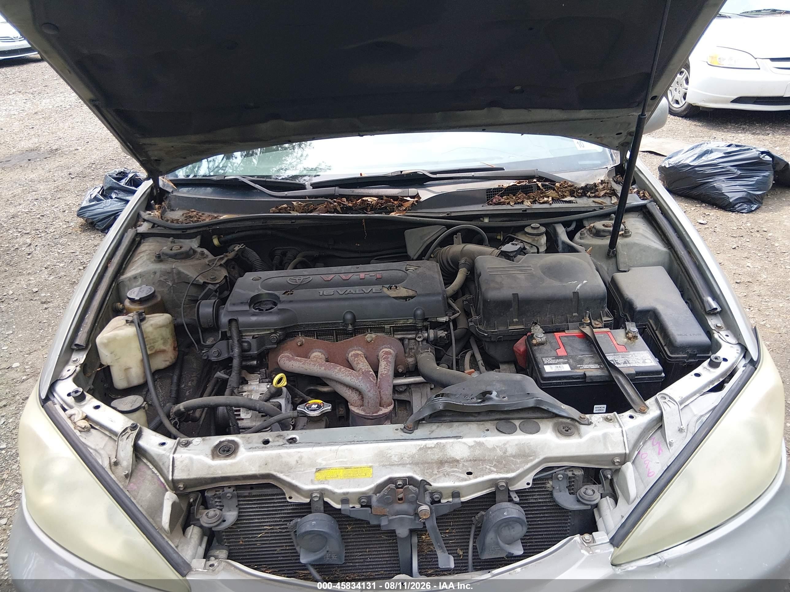 2003 Toyota Camry Le Gray vin: 4T1BE32K63U258770