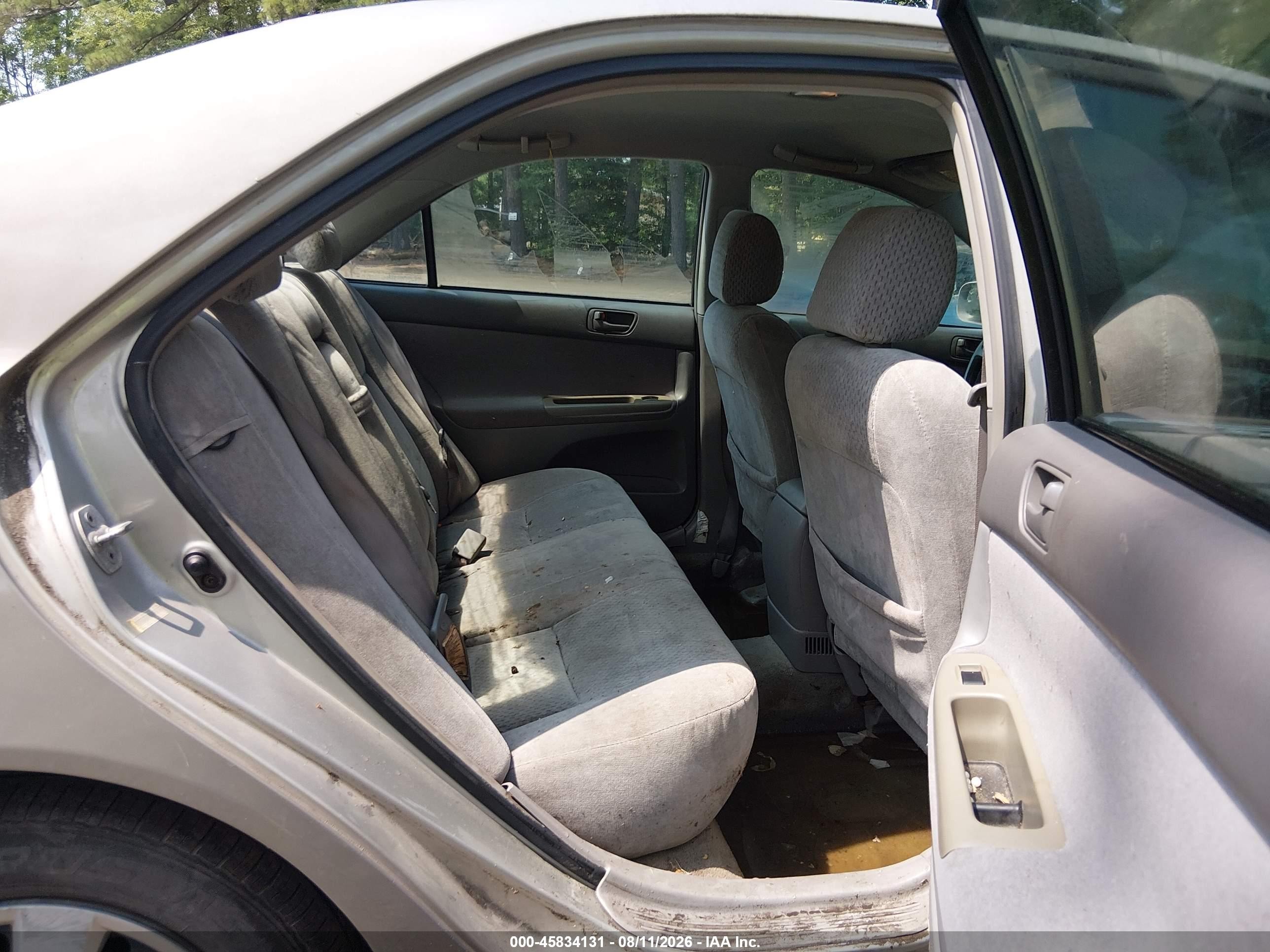 2003 Toyota Camry Le Gray vin: 4T1BE32K63U258770