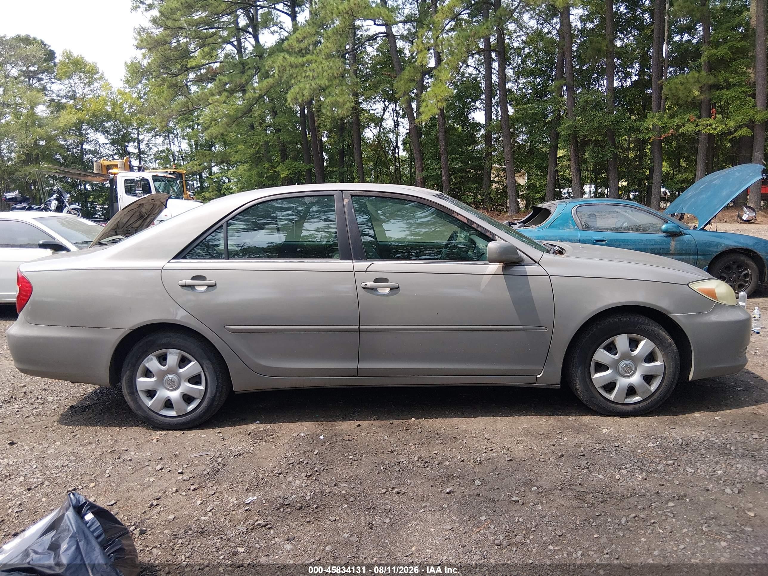 2003 Toyota Camry Le Gray vin: 4T1BE32K63U258770