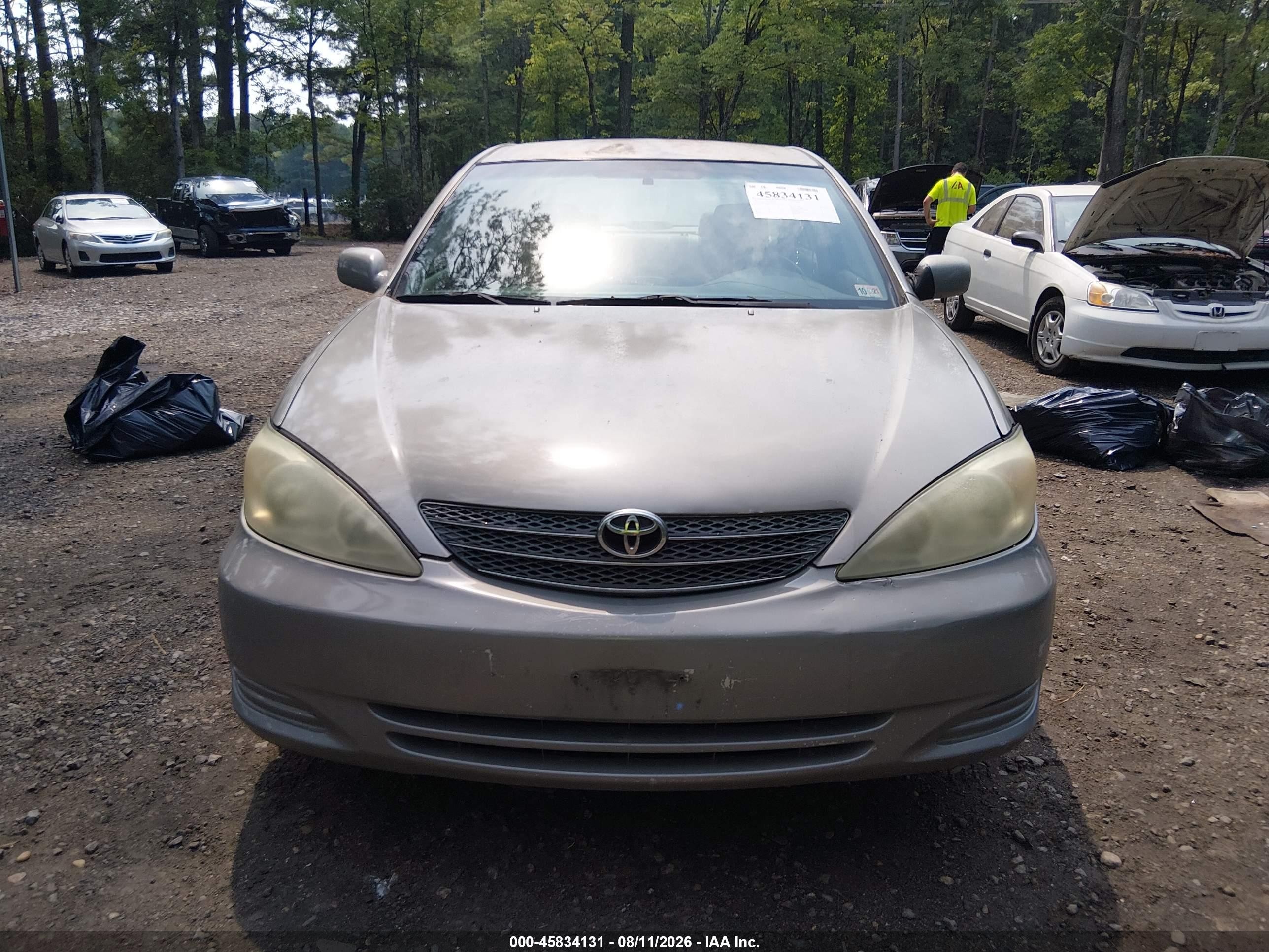 2003 Toyota Camry Le Gray vin: 4T1BE32K63U258770